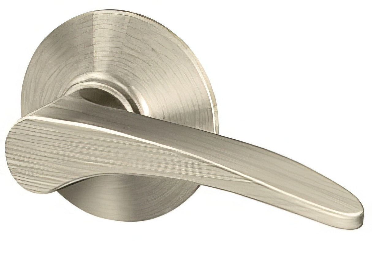 Schlage F59MNH619LH satin nickel single cylinder trim pack