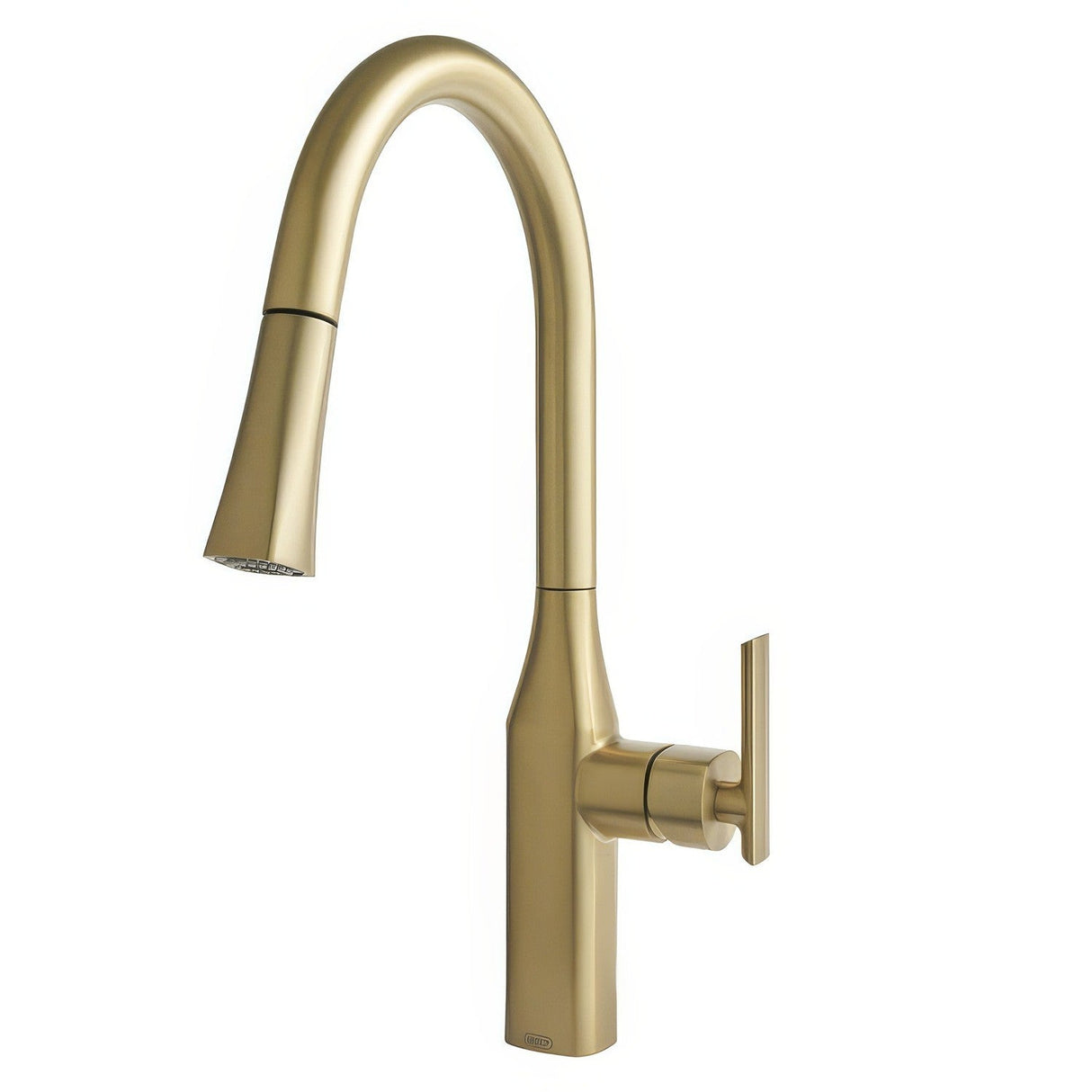 Better Home Products F91704SB satin brass kitchen faucet