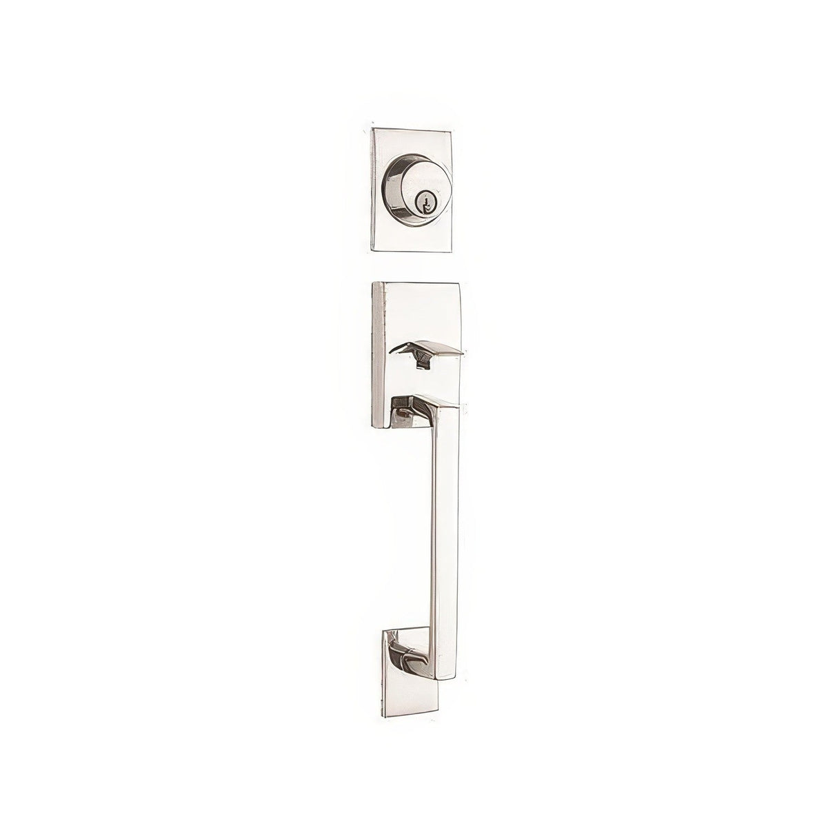Schlage F92CEN625 polished chrome dummy handleset
