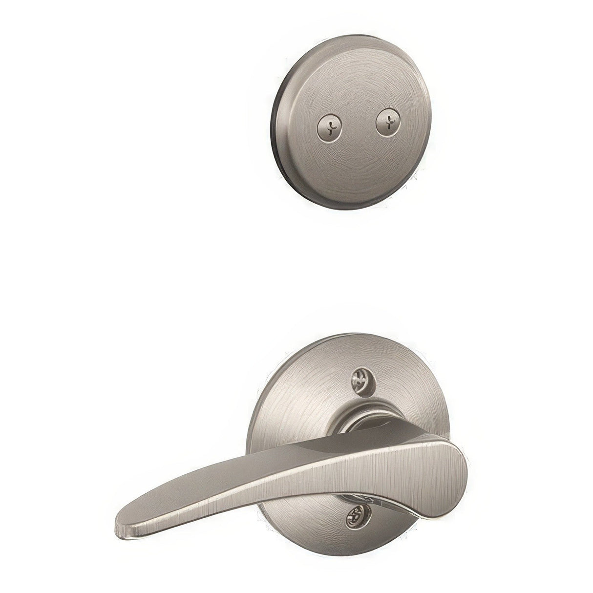 Schlage F94MNH619RH satin nickel dummy interior pack
