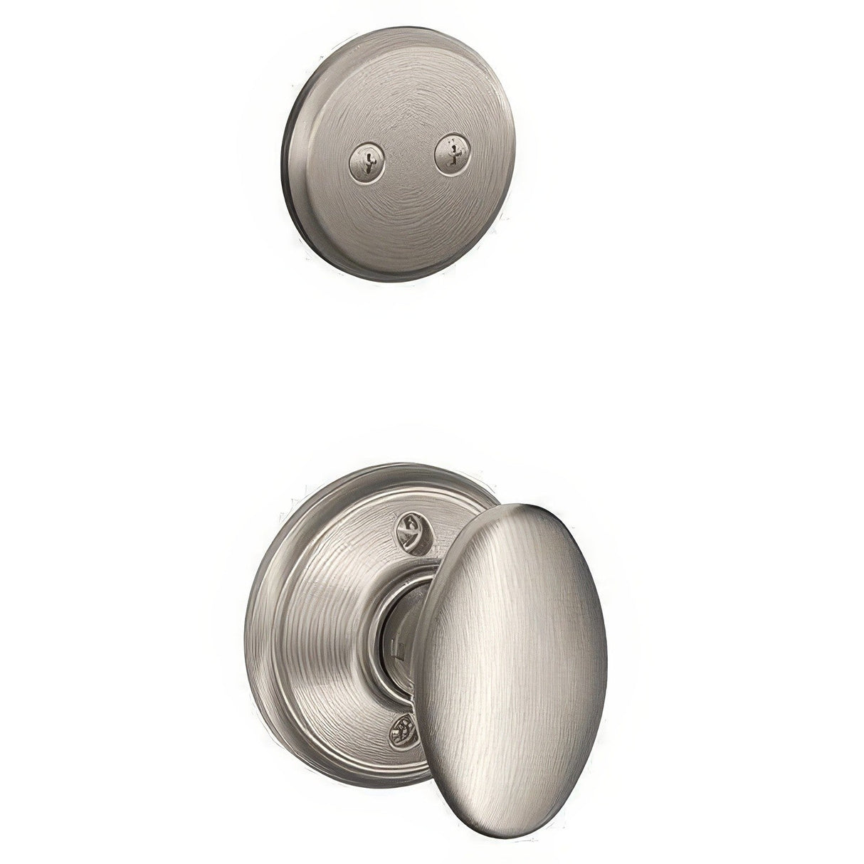 Schlage F94SIE619 satin nickel dummy interior pack