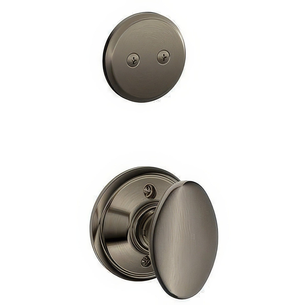 Schlage F94SIE620 antique pewter dummy interior pack