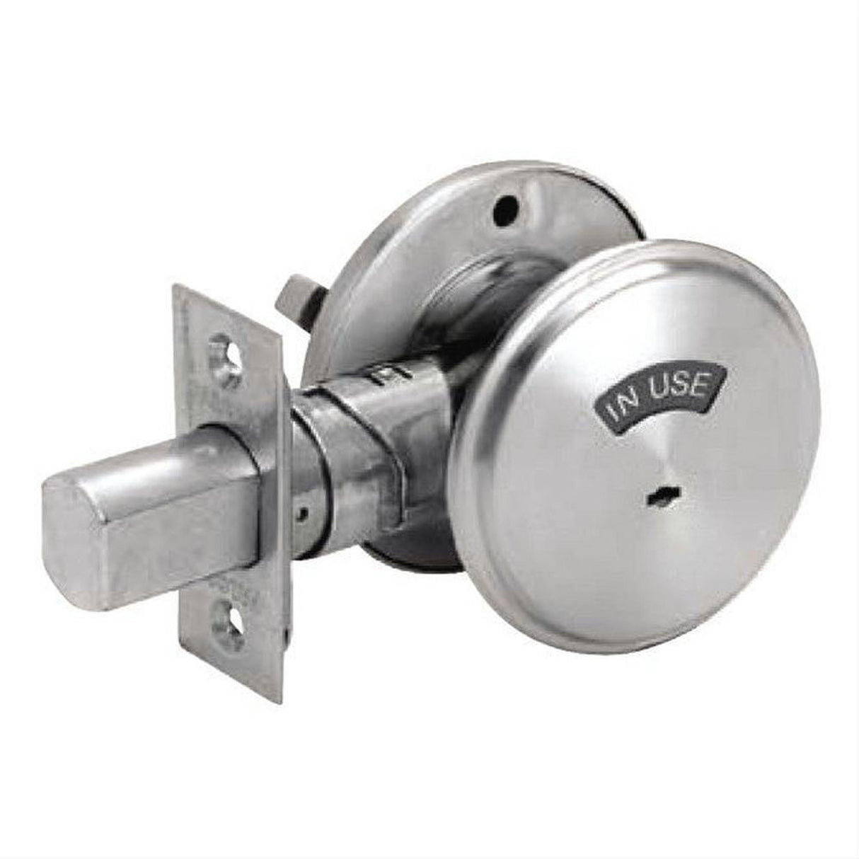 Falcon D271626 D27162 D200 Series Occupancy Indicator One Sided Deadbolt Satin Chrome