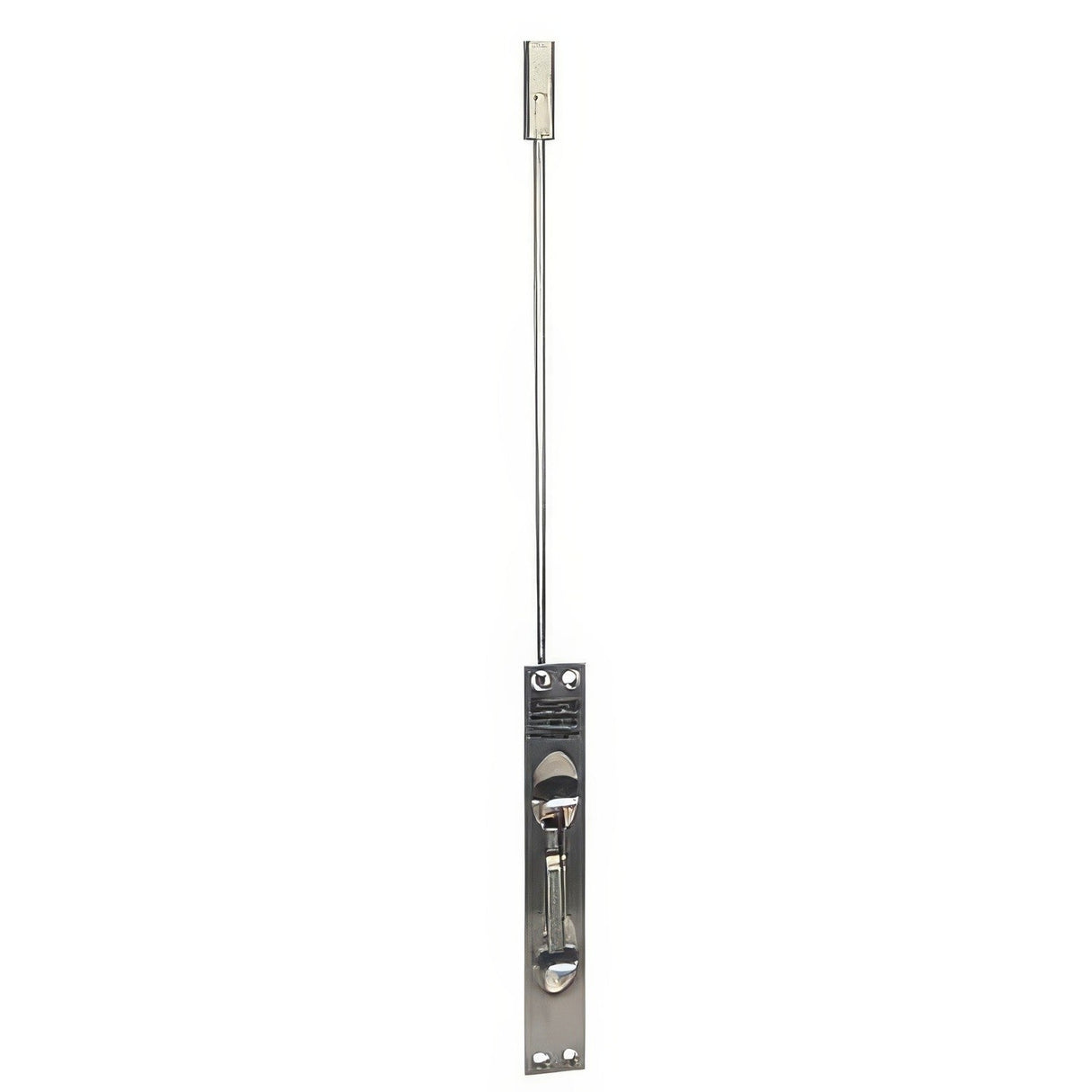 Ives FB45826D satin chrome manual flush bolt