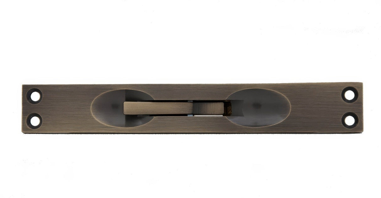 Ives FB4585 antique brass manual flush bolt