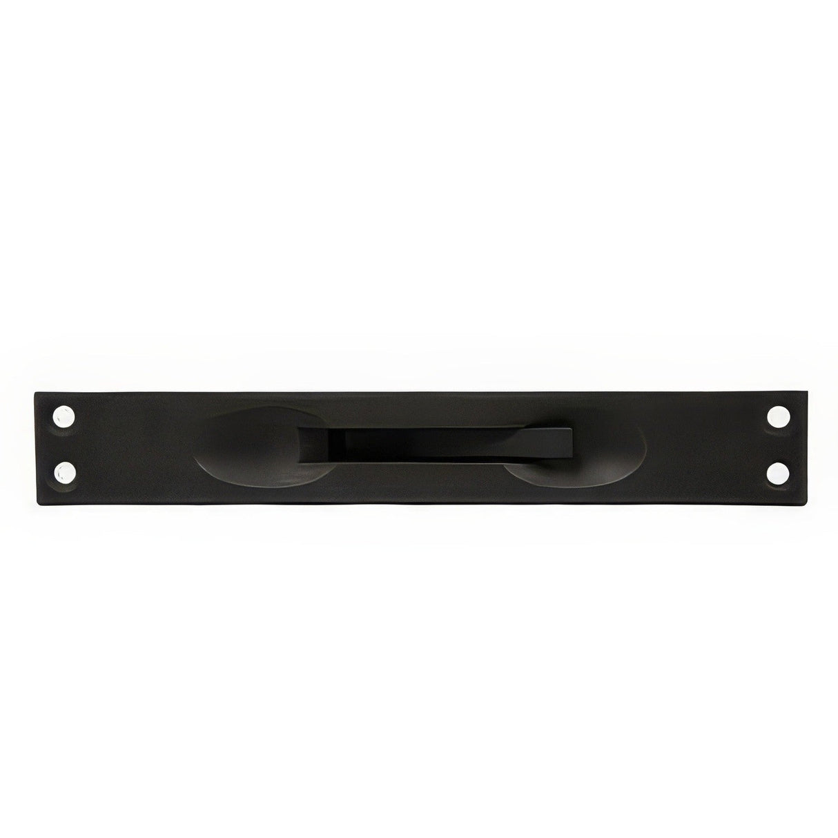 Ives FB458BLK black manual flush bolt