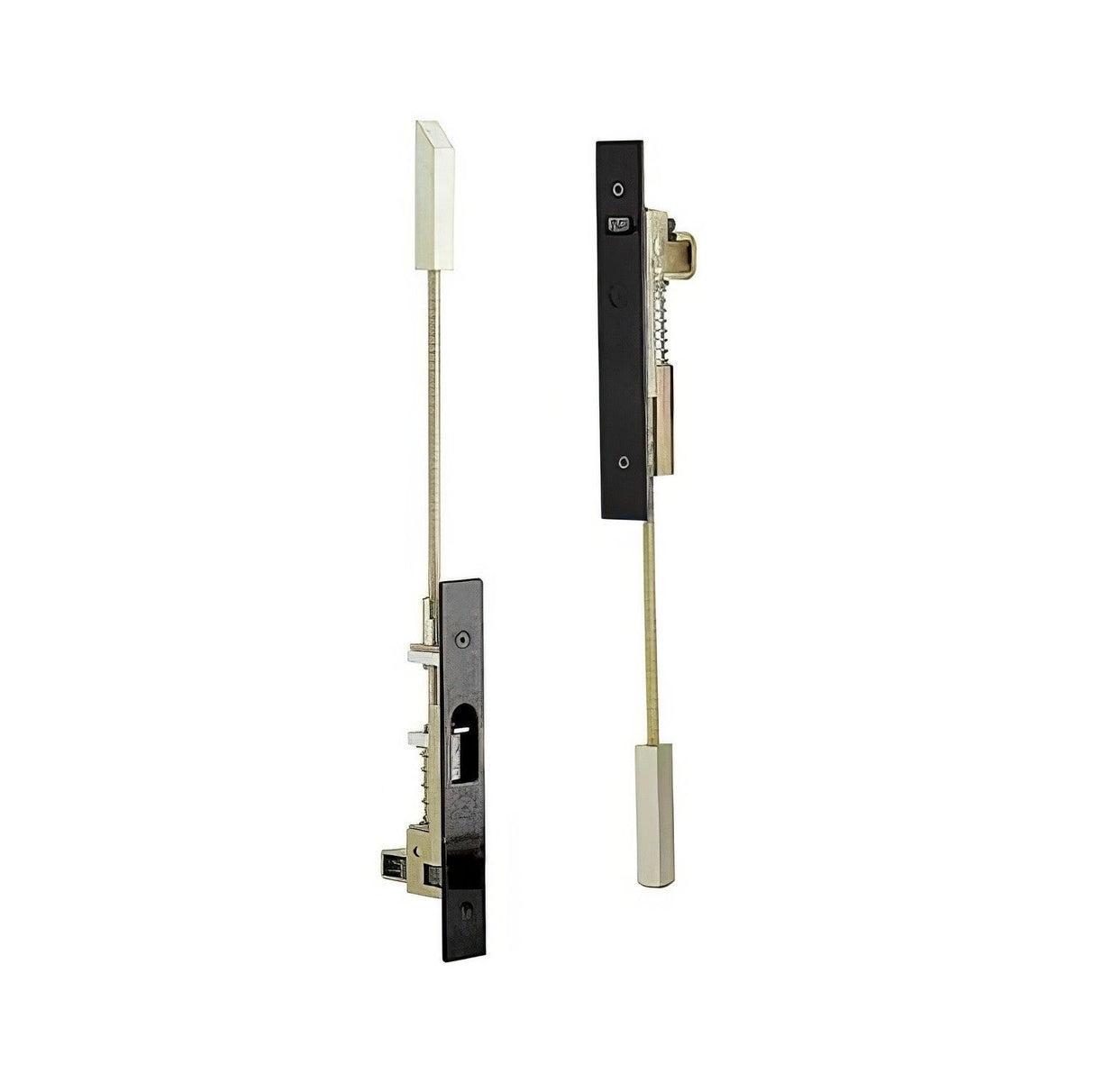 Ives FB51P12MDBLK black constant latching bolts