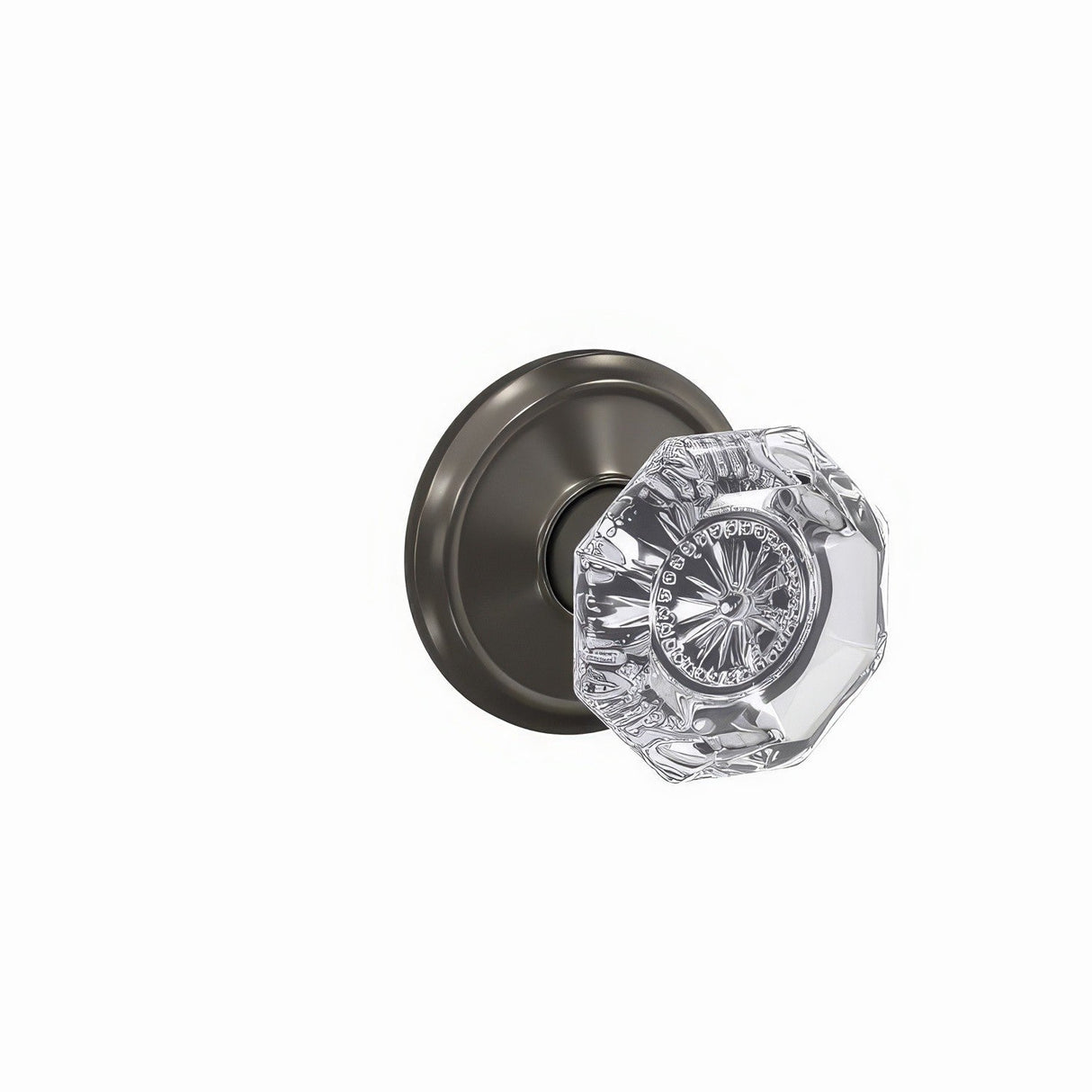 Schlage FC172ALX530ALD black stainless dummy door knob