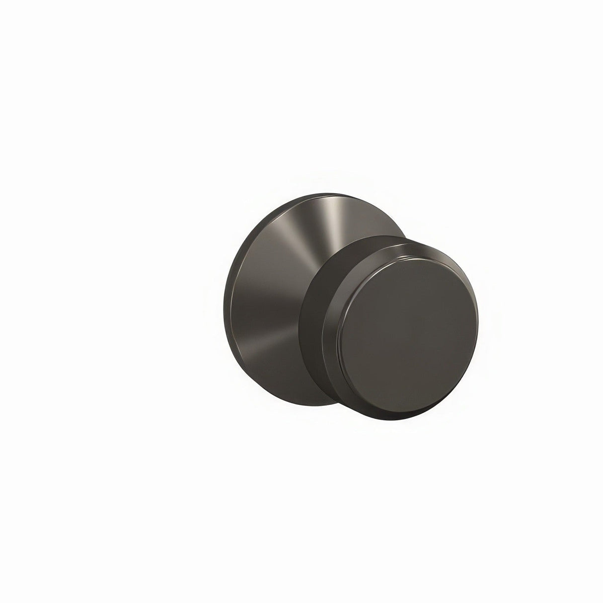 Schlage FC172BWE530KIN black stainless dummy door knob