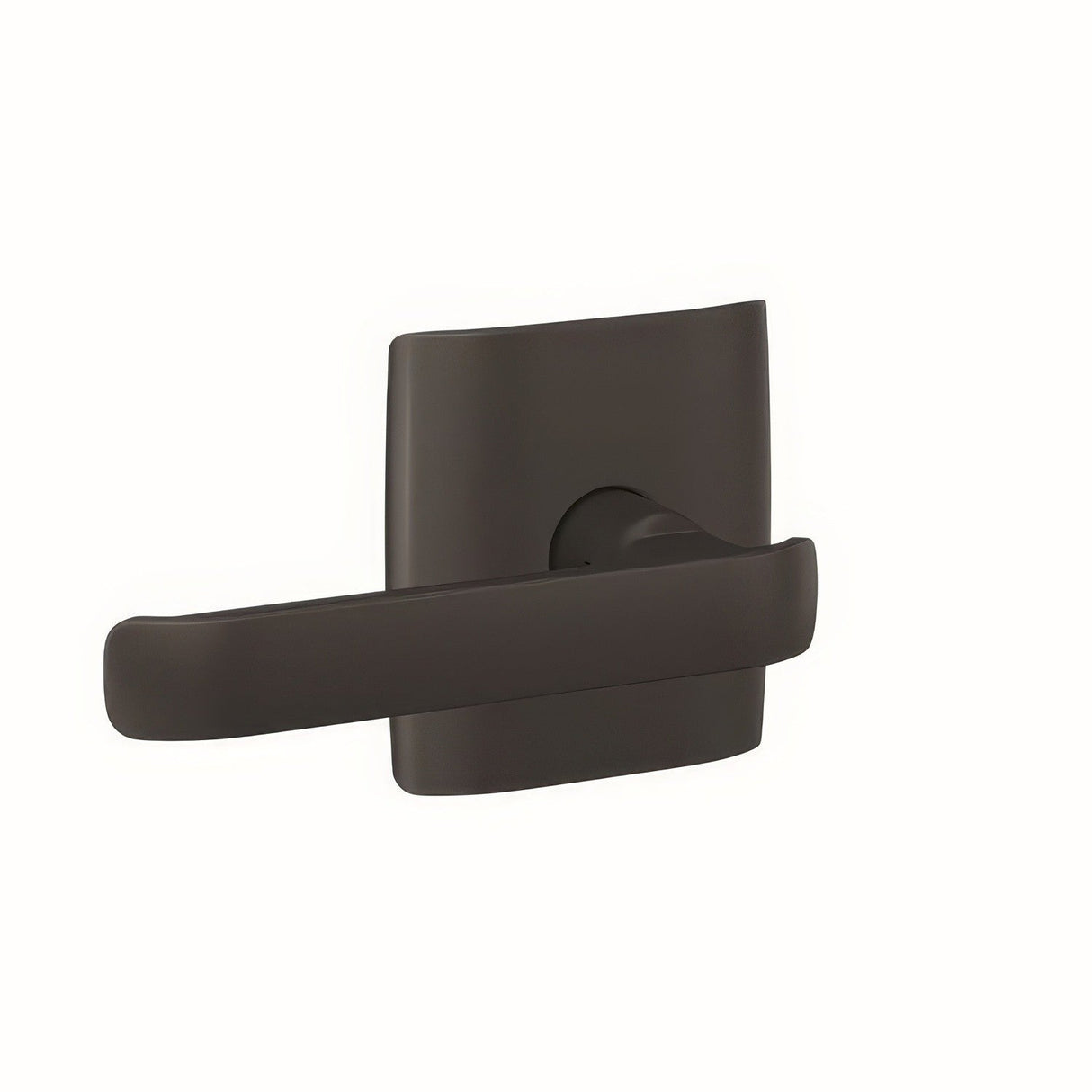 Schlage FC172CYB622DLT matte black dummy door lever