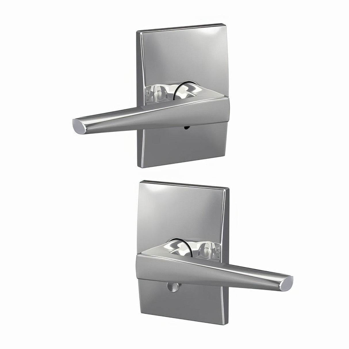 Schlage FC172ELR625CEN bright chrome dummy door lever