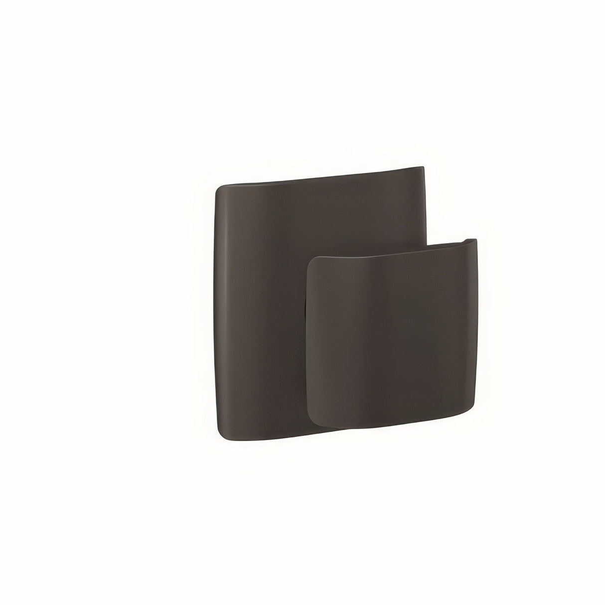 Schlage FC172GAN622DLT matte black pair of dummy door knob