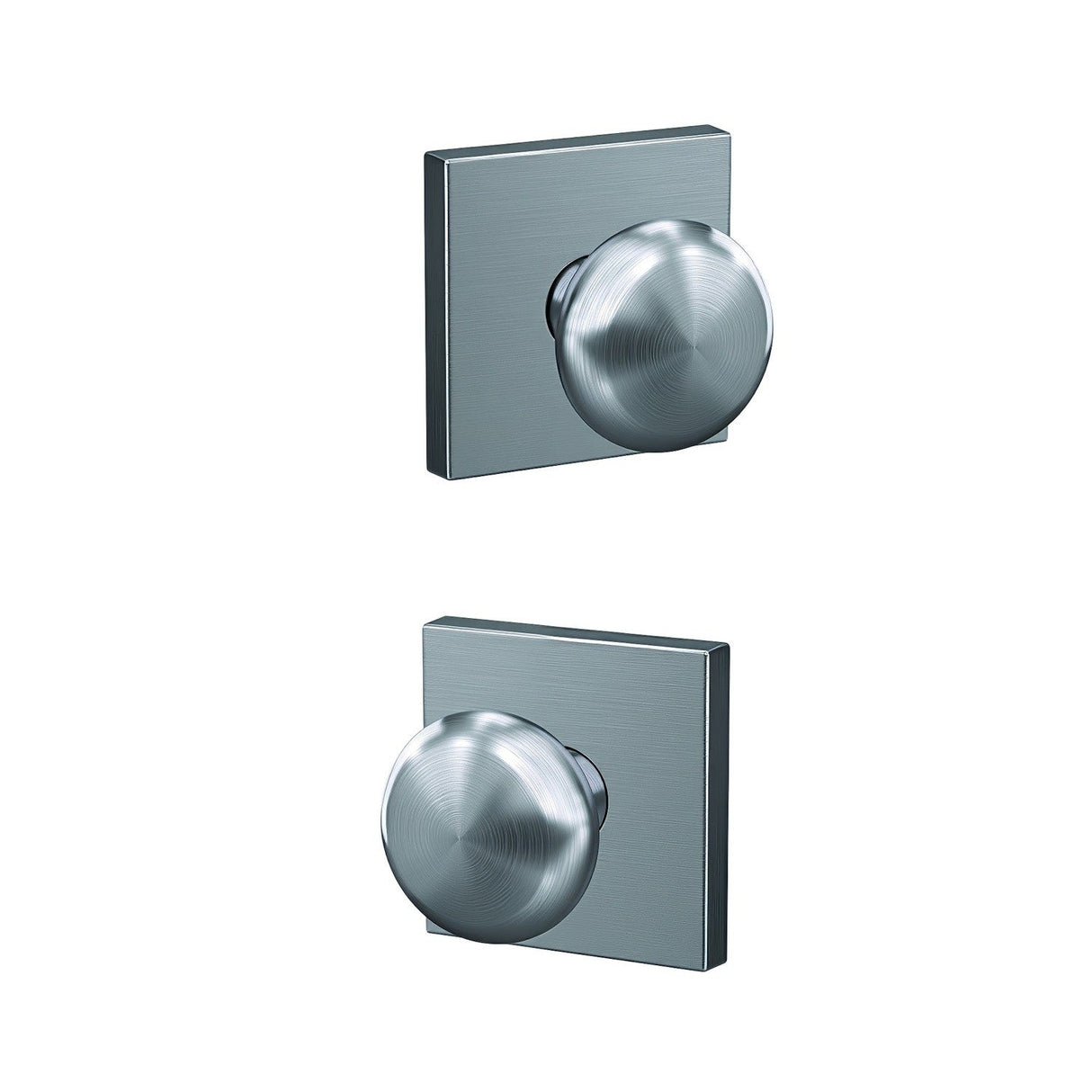 Schlage FC21PLY626COL satin chrome passage & privacy door knob
