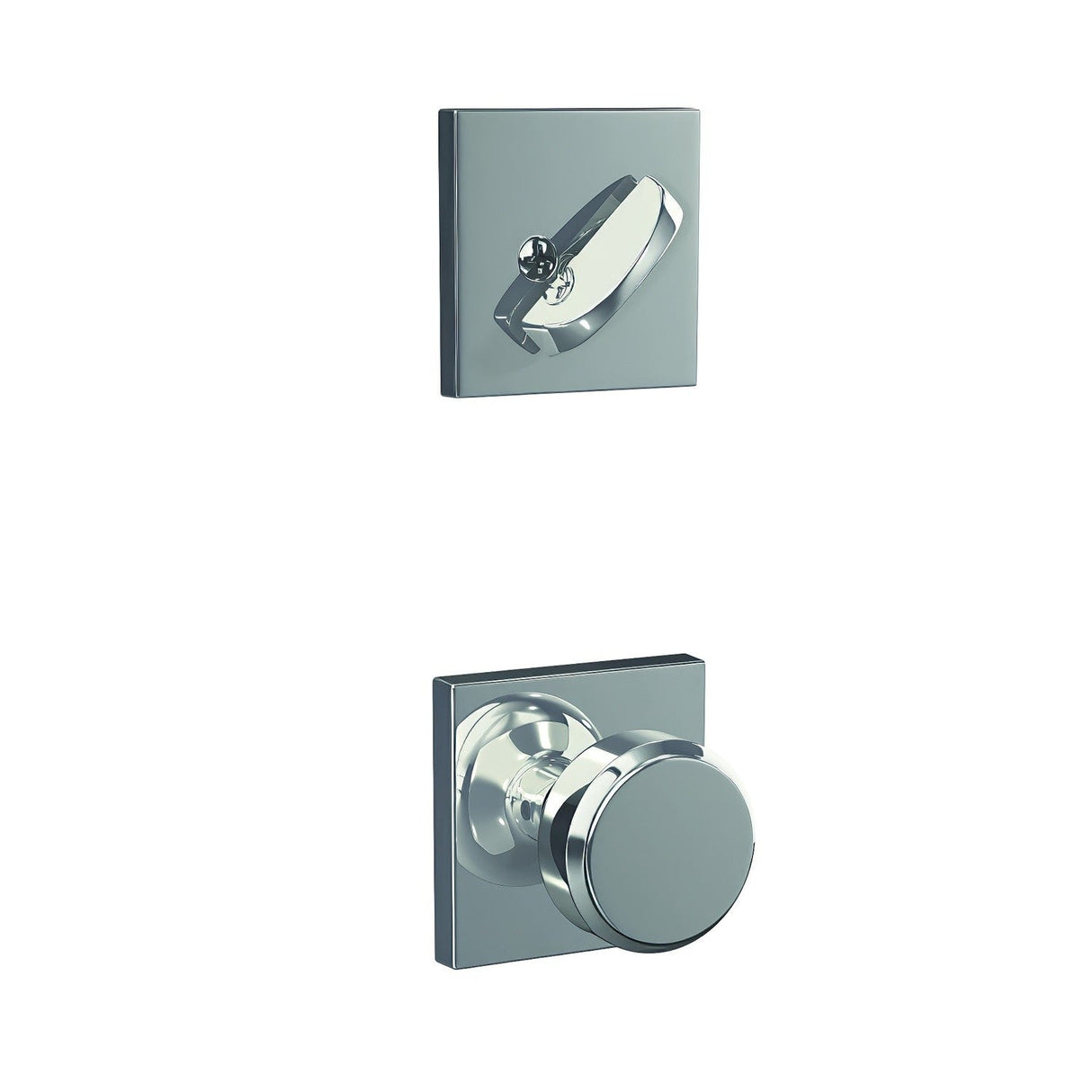 Schlage FC59BWE625COL bright chrome interior active trim