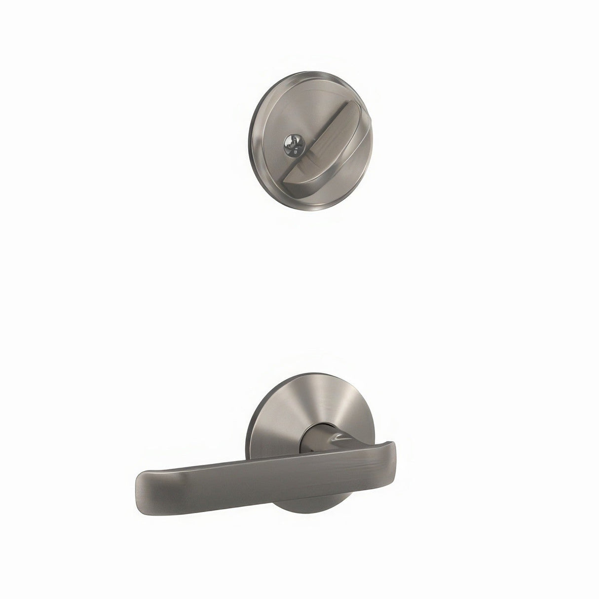 Schlage FC59CYB619KIN satin nickel interior active trim