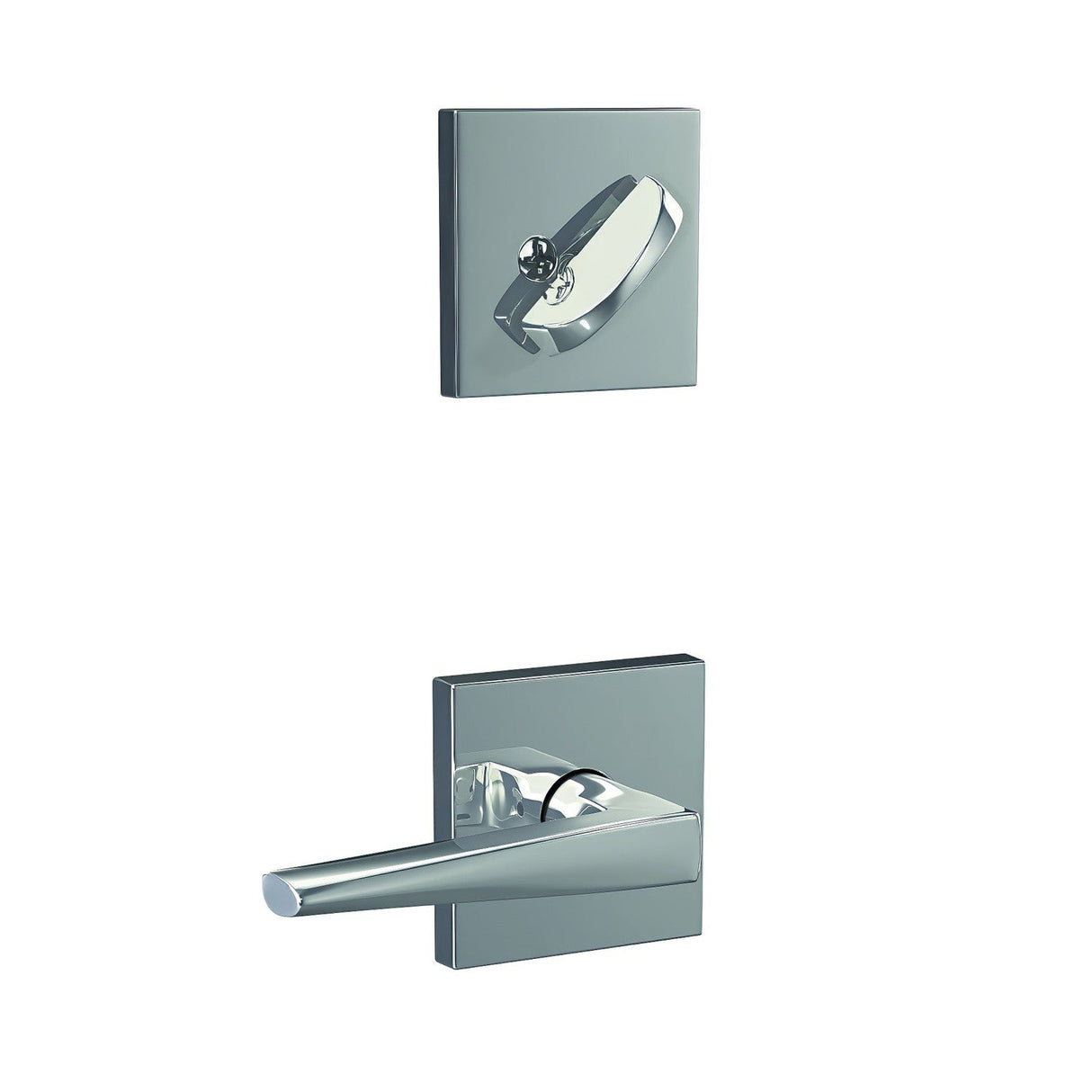 Schlage FC59ELR625COL bright chrome interior active trim