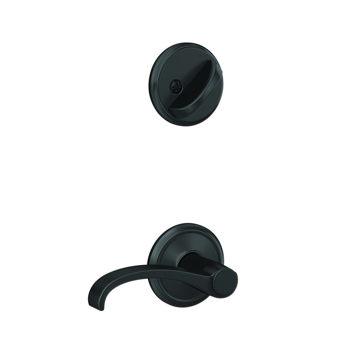 Schlage FC59WIT622ALD matte black interior active