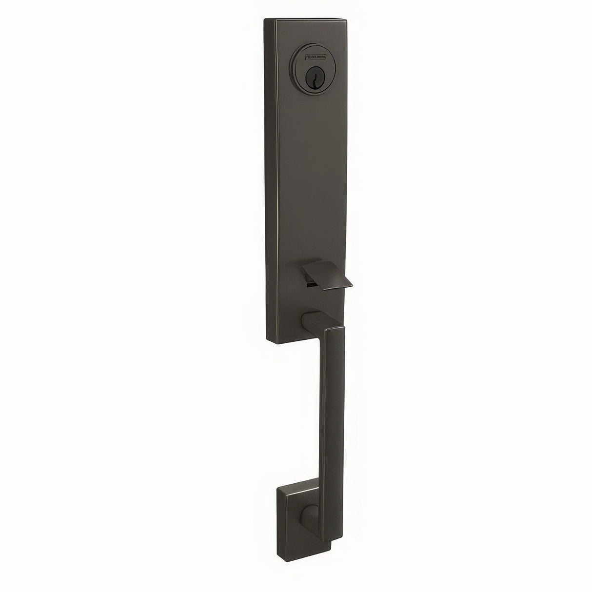 Schlage FCT58CEN530 black stainless single cylinder handleset