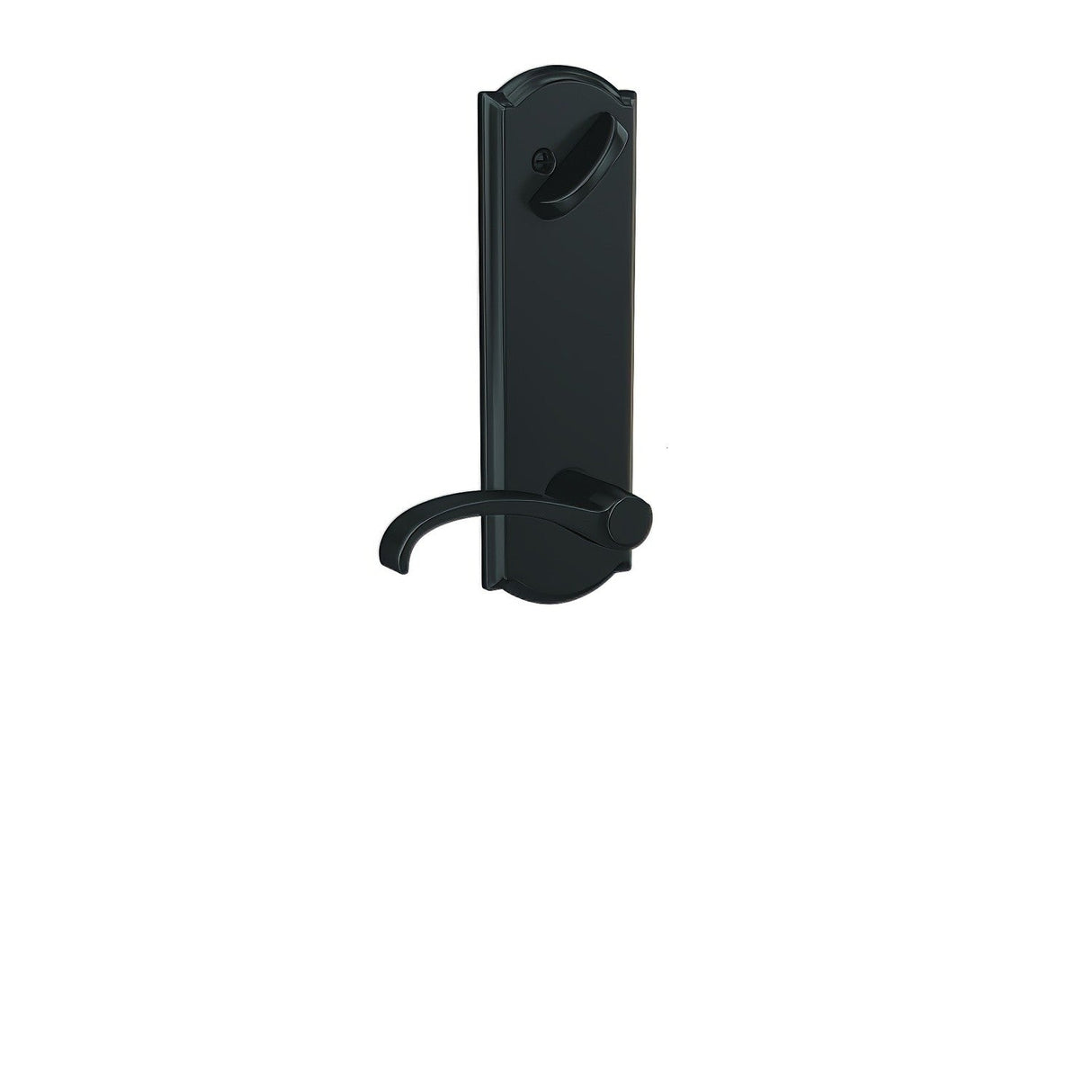 Schlage FCT59WIT622CAM matte black active trim