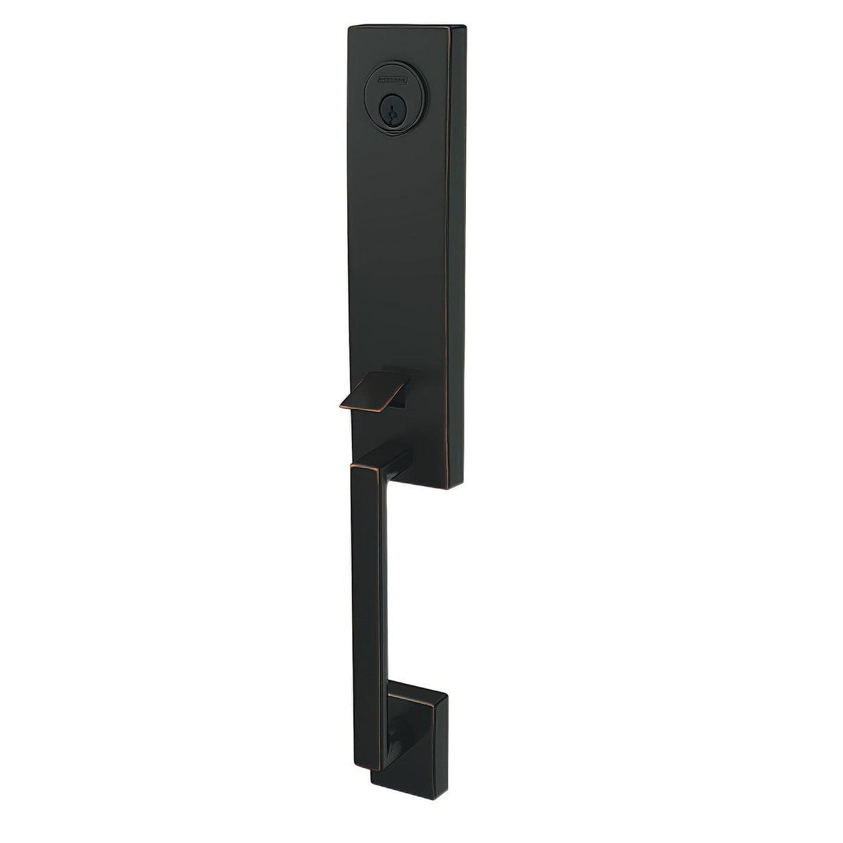 Schlage FCT92CEN716 Schlage Custom Series dummy handleset in satin stainless, additional view