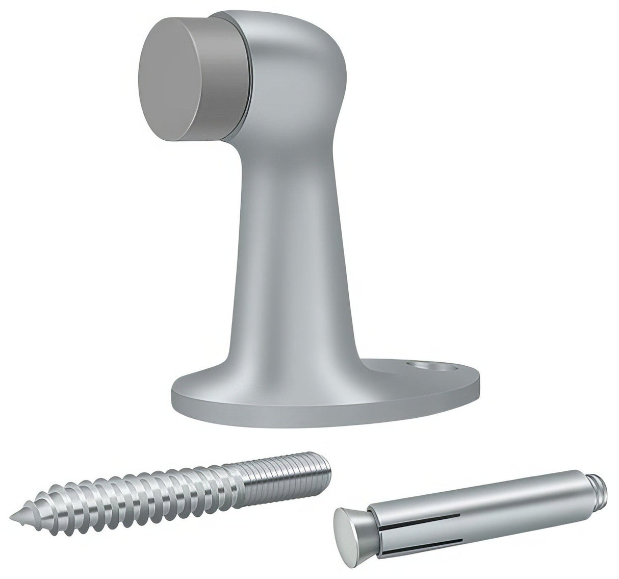 Deltana FDB278U26D brushed chrome floor stop