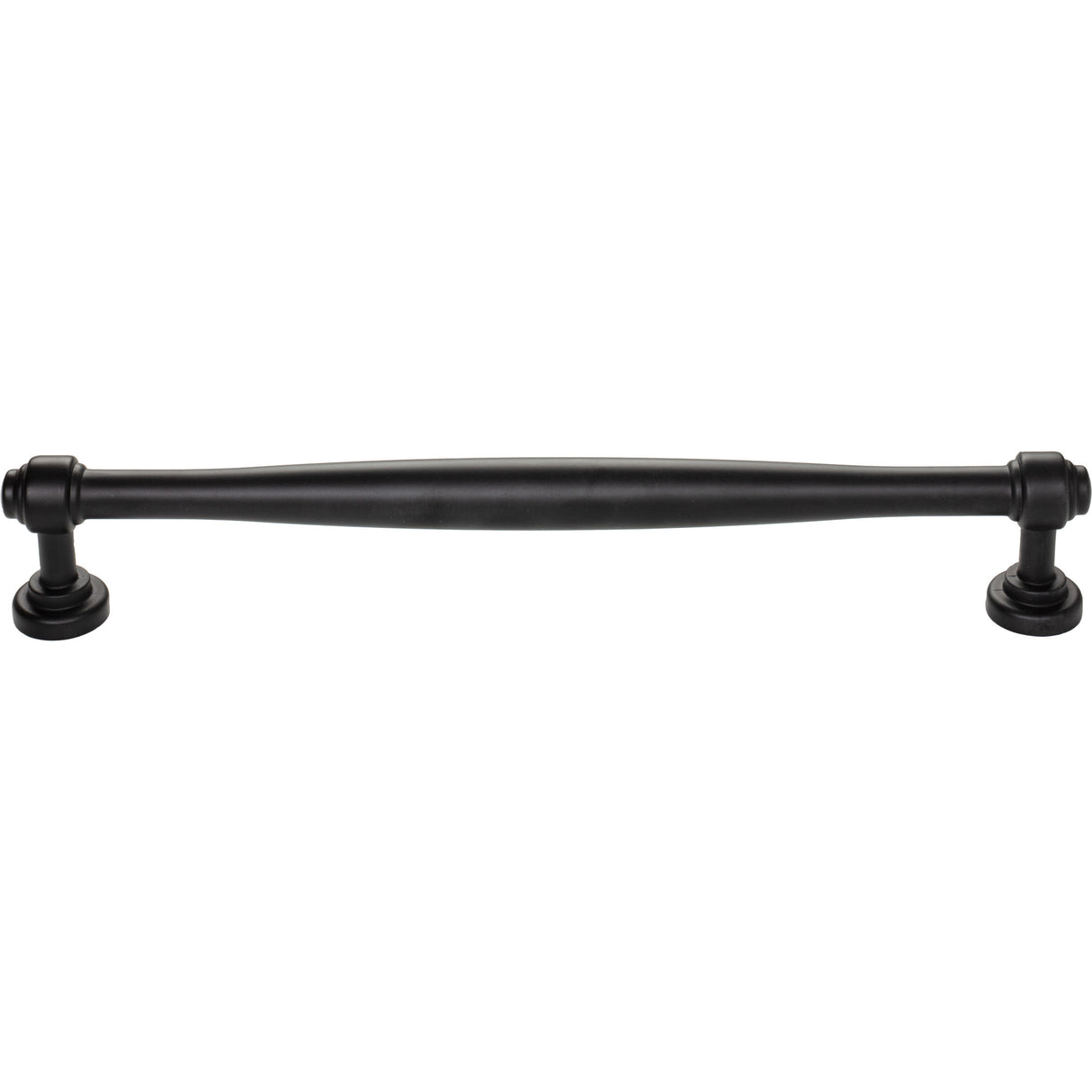 Top Knobs TK3078BLK Ulster 18" Center to Center Appliance Pull Flat Black