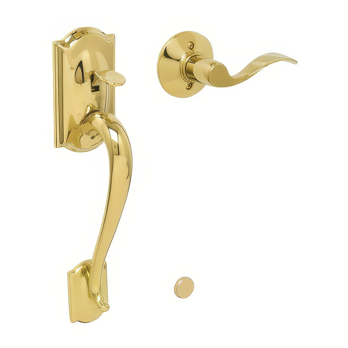 Schlage FE285CAM505ACCLH Electronic Security electronic keypad lower half handleset, additional view