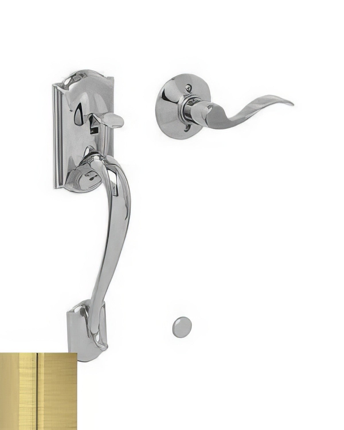 Schlage FE285CAM609ACCLH Electronic Security electronic keypad lower half handleset, additional view