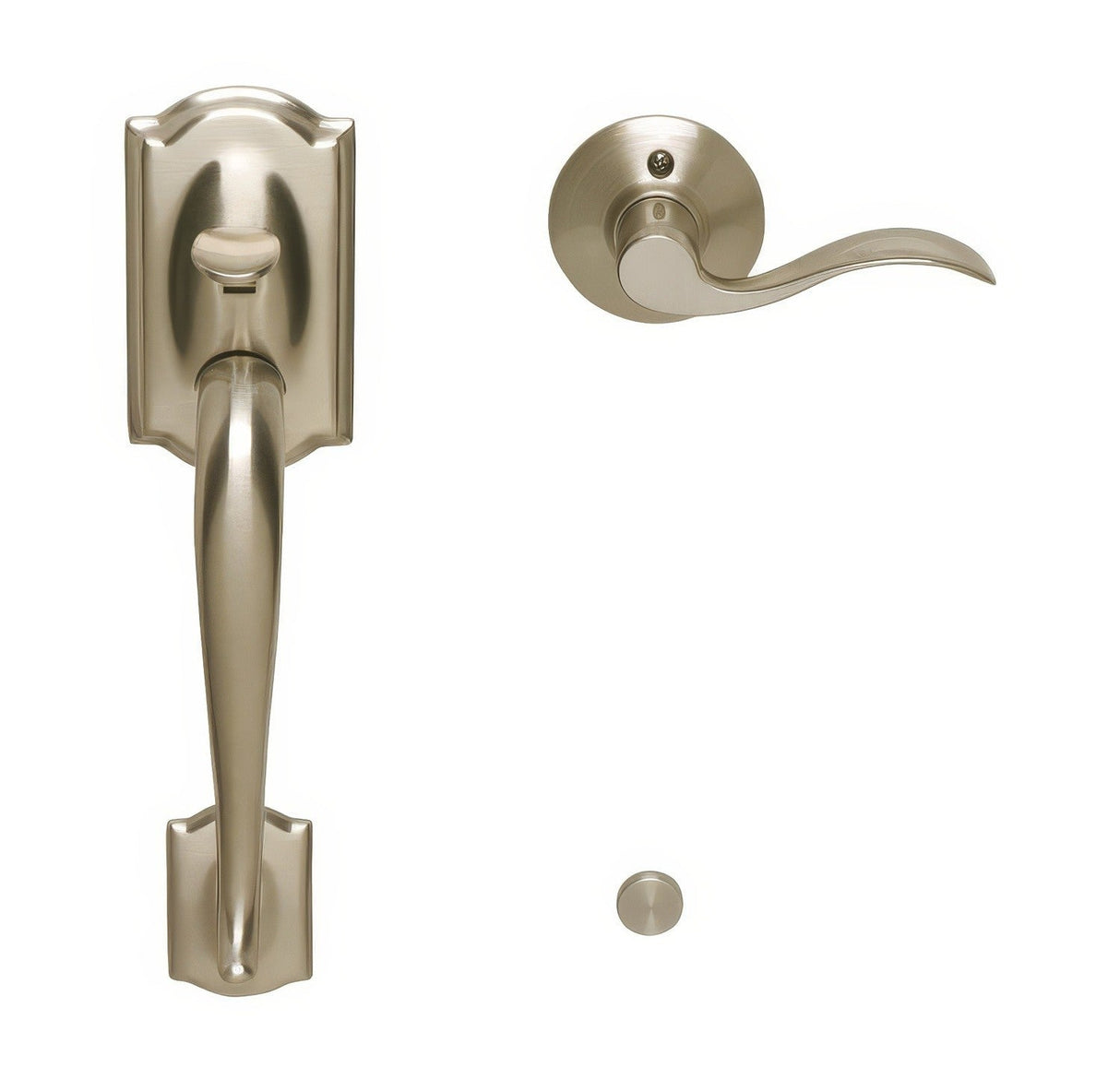 Schlage FE285CAM619ACCLH Electronic Security electronic keypad lower half handleset, additional view