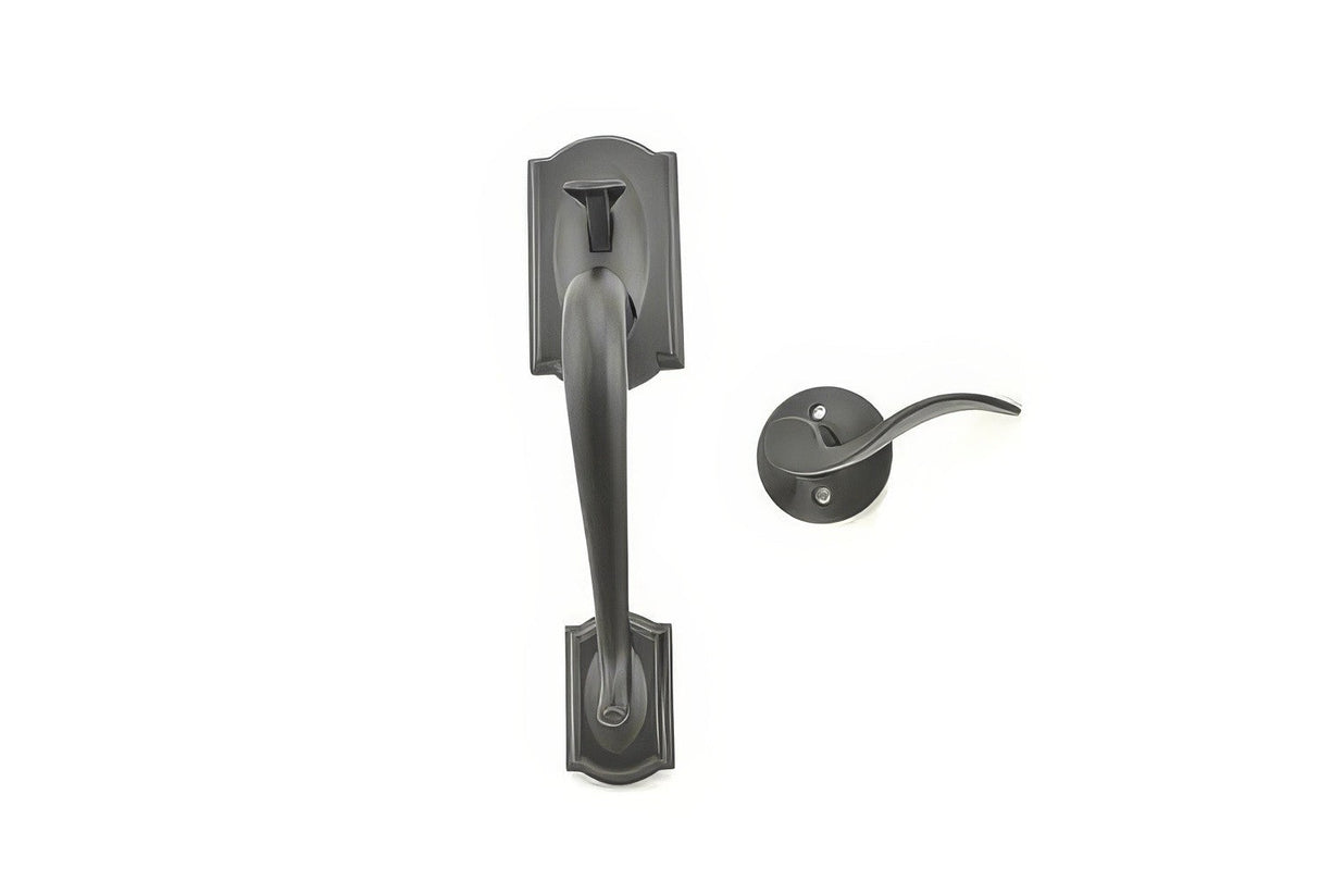 Schlage FE285CAM622ACCLH Electronic Security electronic keypad lower half handleset, additional view