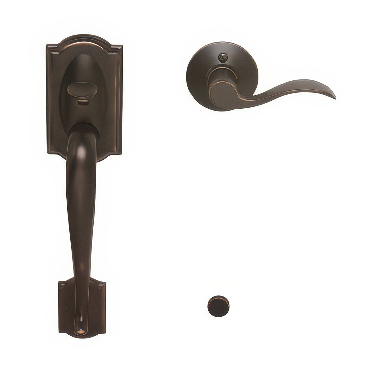 Schlage FE285CAM716ACCLH Electronic Security electronic keypad lower half handleset, additional view