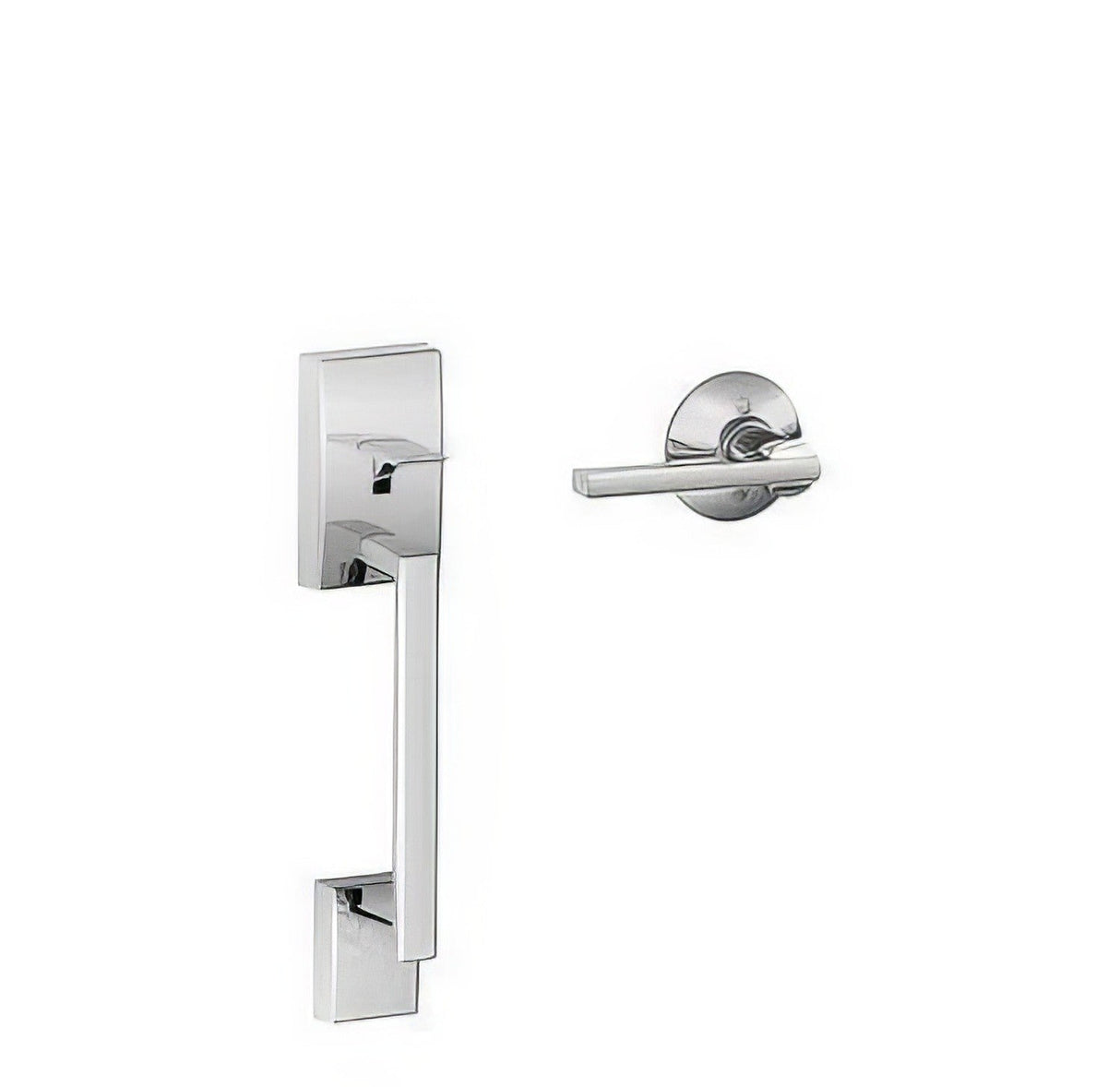 Schlage FE285CEN625LAT bright chrome electronic keypad lower half handleset
