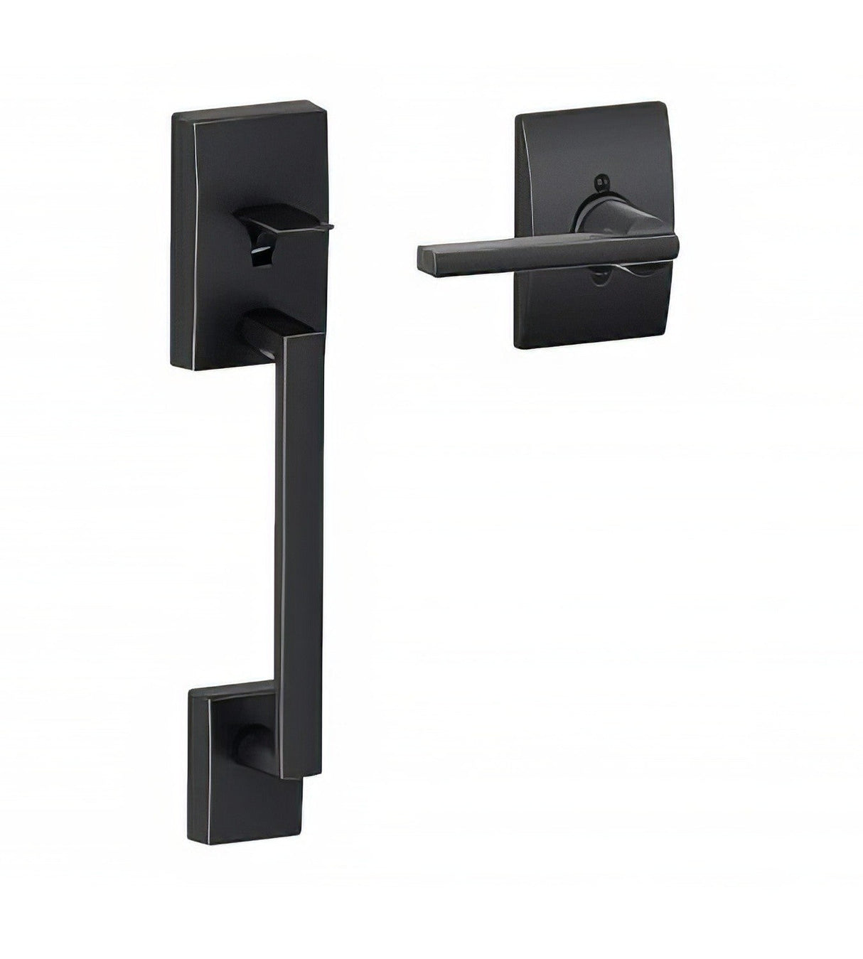 Schlage FE285CEN716LATCEN Century, Electronic Security, Latitude electronic keypad lower half handleset, additional view