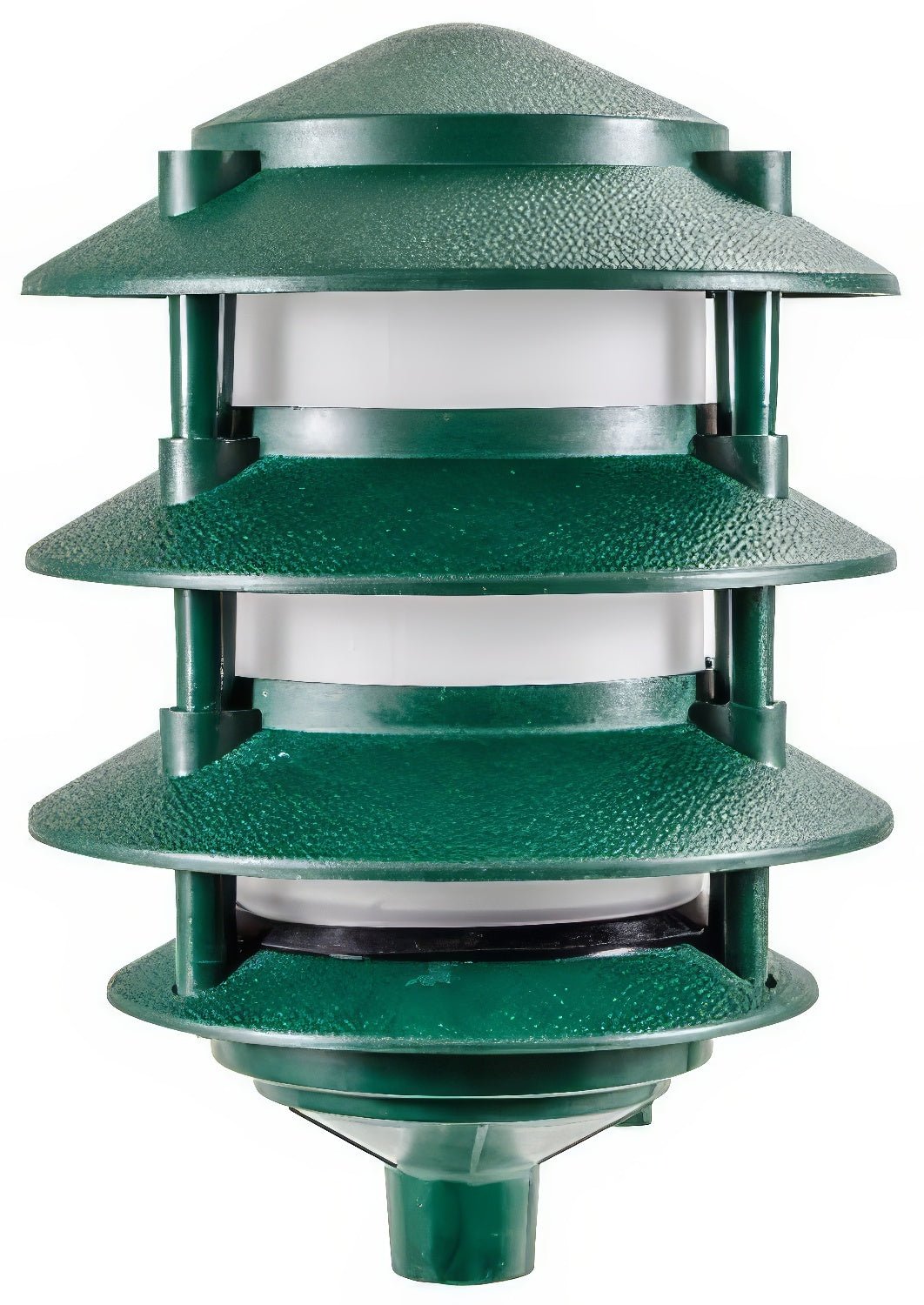 Dabmar Lighting FG5100-L6-RGBW-G green pagoda light