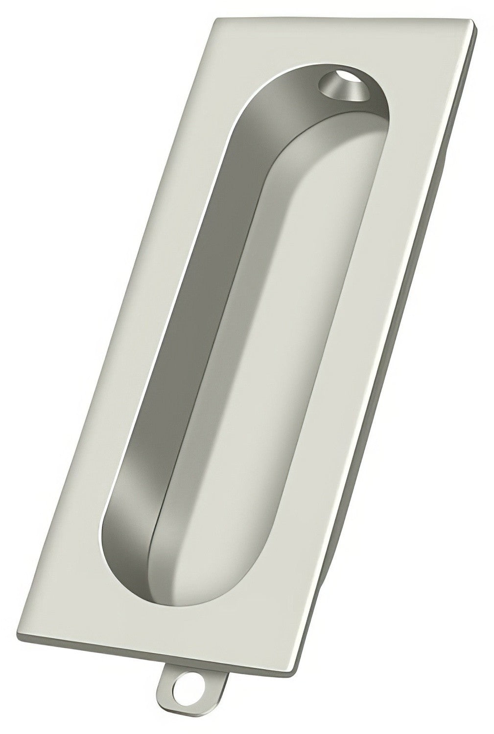Deltana FP222U14 polished nickel flush pull