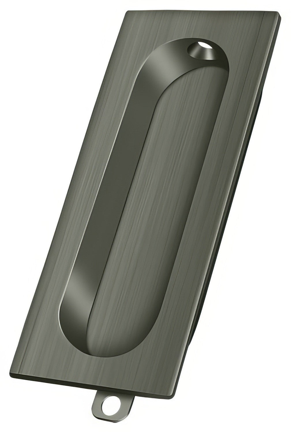 Deltana FP222U15A antique nickel flush pull