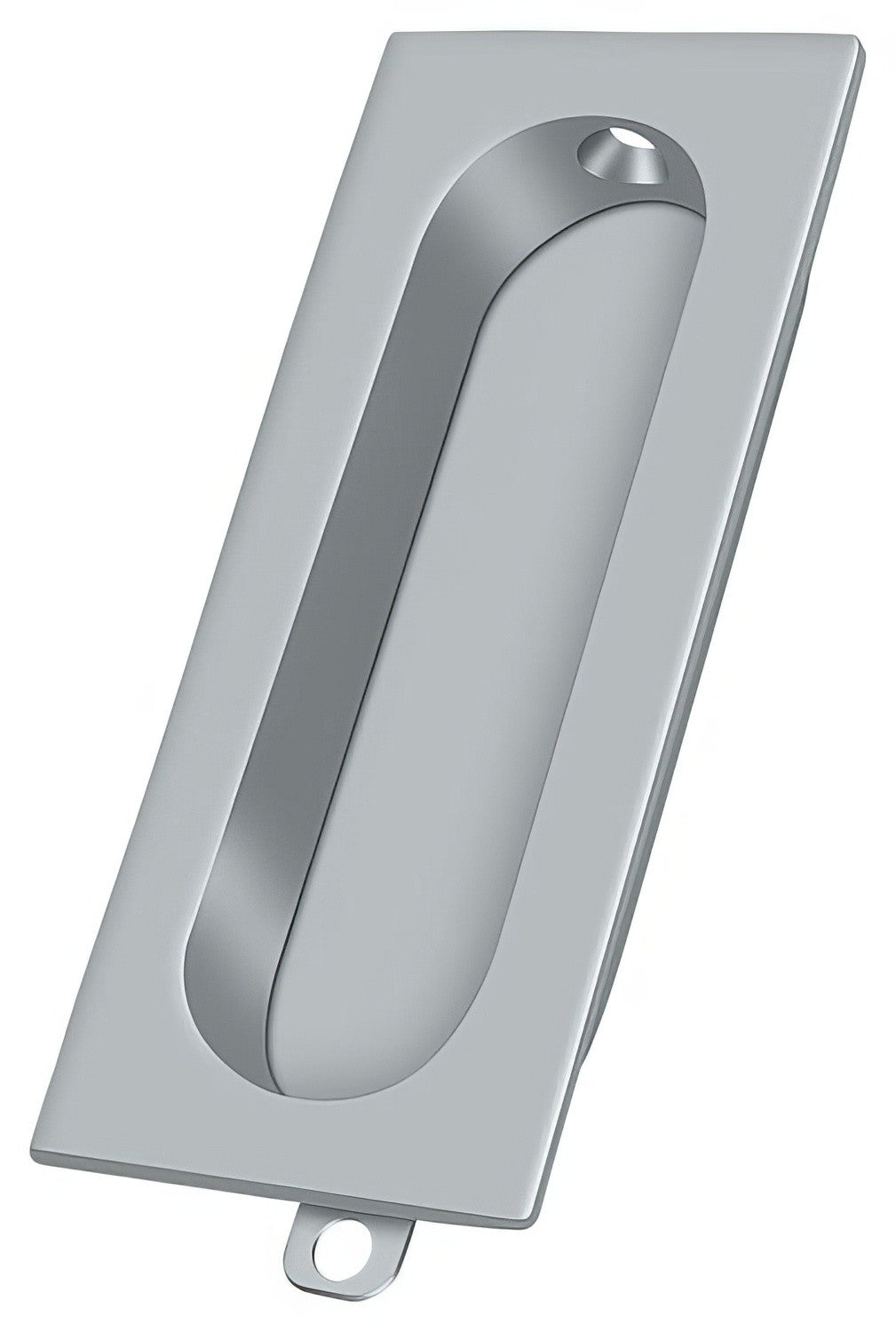 Deltana FP222U26D satin chrome flush pull
