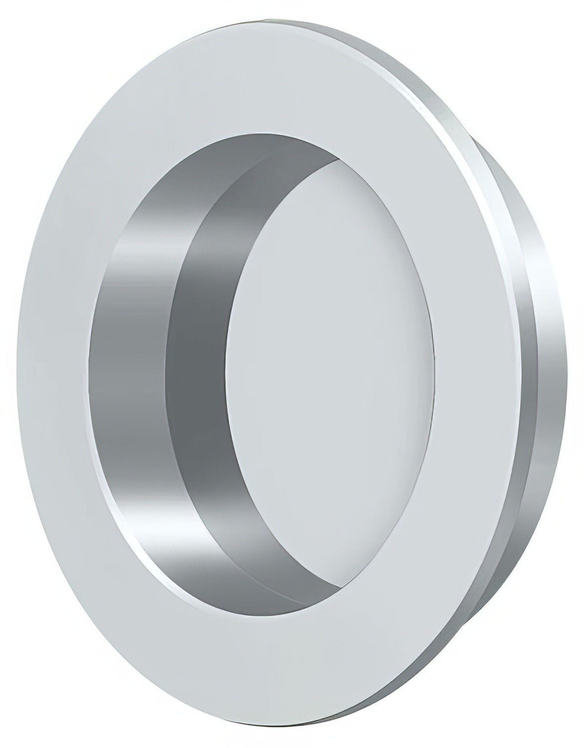 Deltana FP238U26 bright chrome flush pull