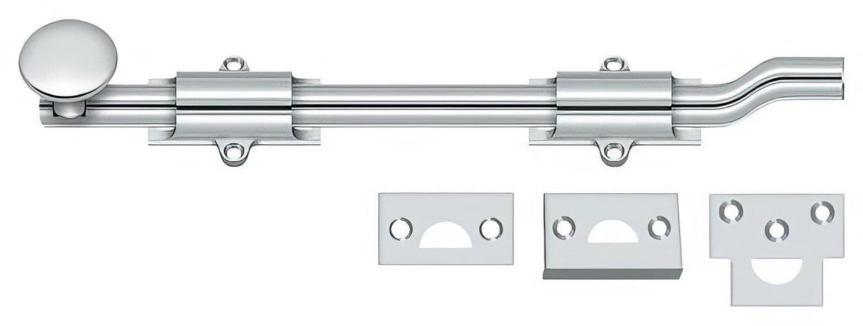 Deltana FPG1026 polished chrome surface bolt
