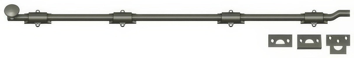 Deltana FPG4215A antique nickel surface bolt