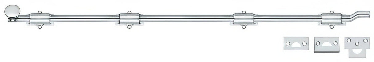 Deltana FPG4226 polished chrome surface bolt