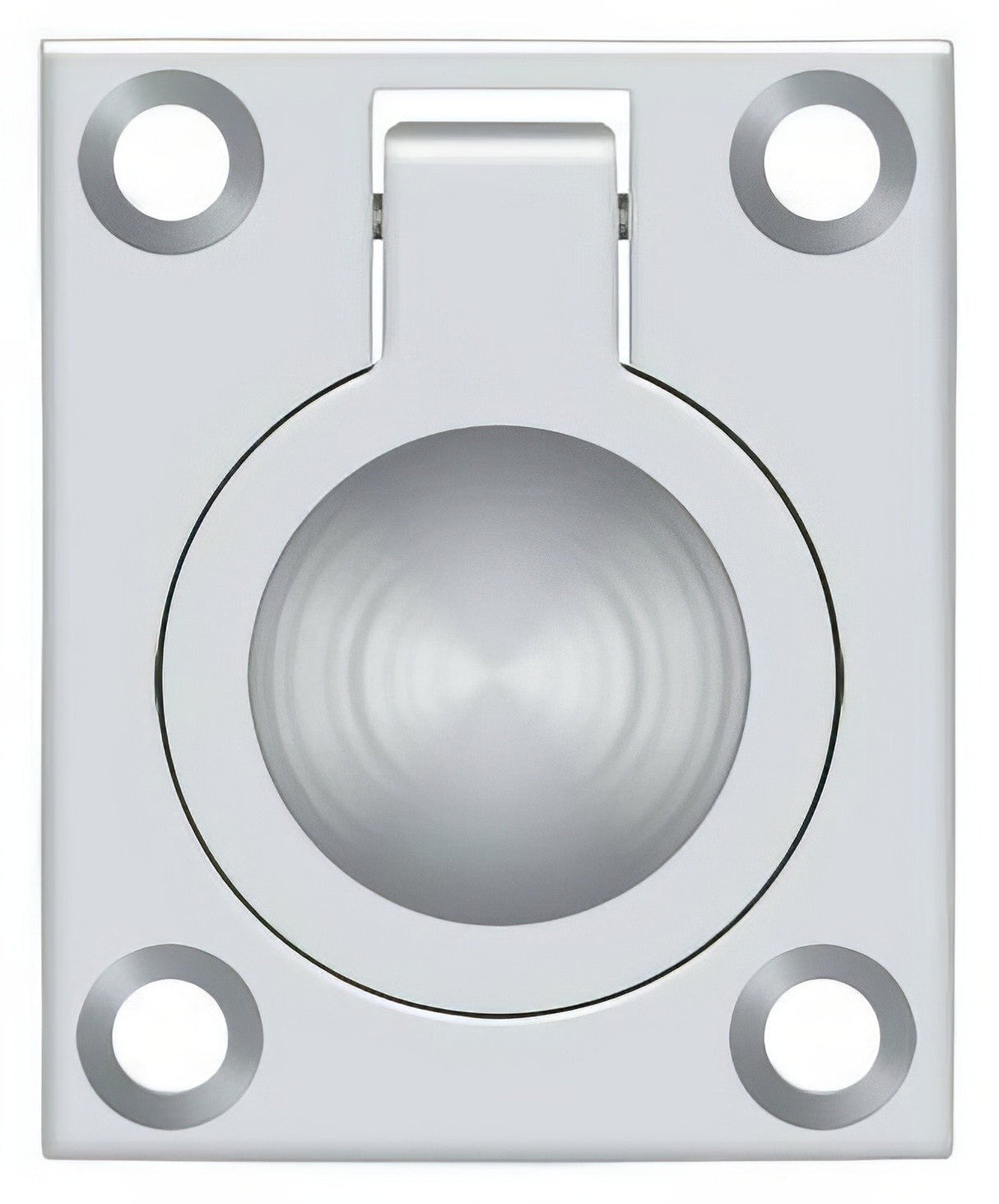 Deltana FRP175U26 polished chrome flush ring pull