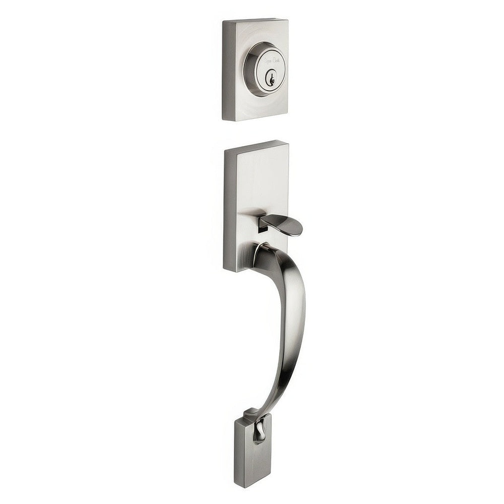 Copper Creek FZ2690SS satin stainless exterior only dummy handleset