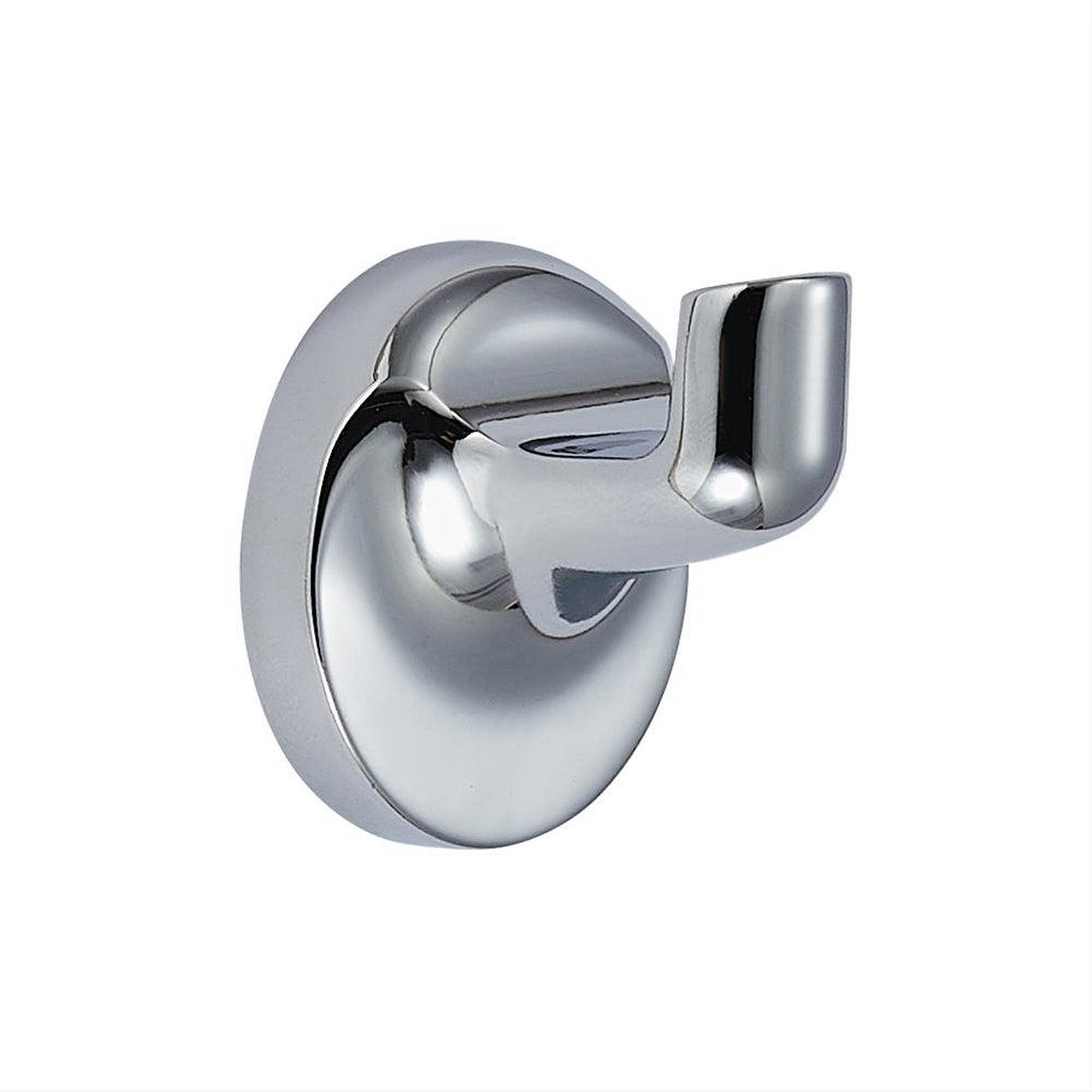 GEO GBA-GDSRH-PC 2-3/16" x 2-3/16" Transitional Single Robe Hook Polished Chrome