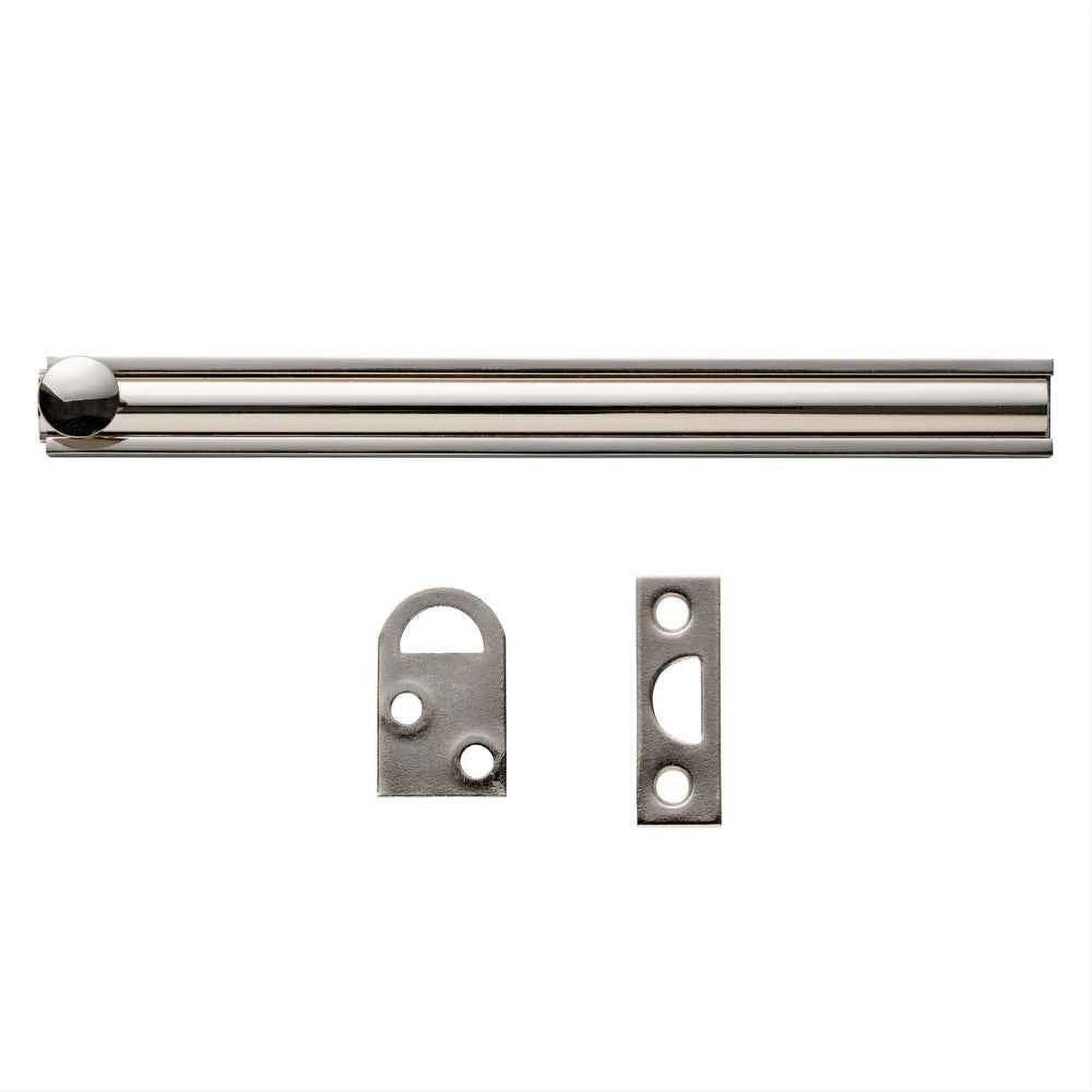 GEO GBH-SB6-SN 6" Surface Bolt Satin Nickel