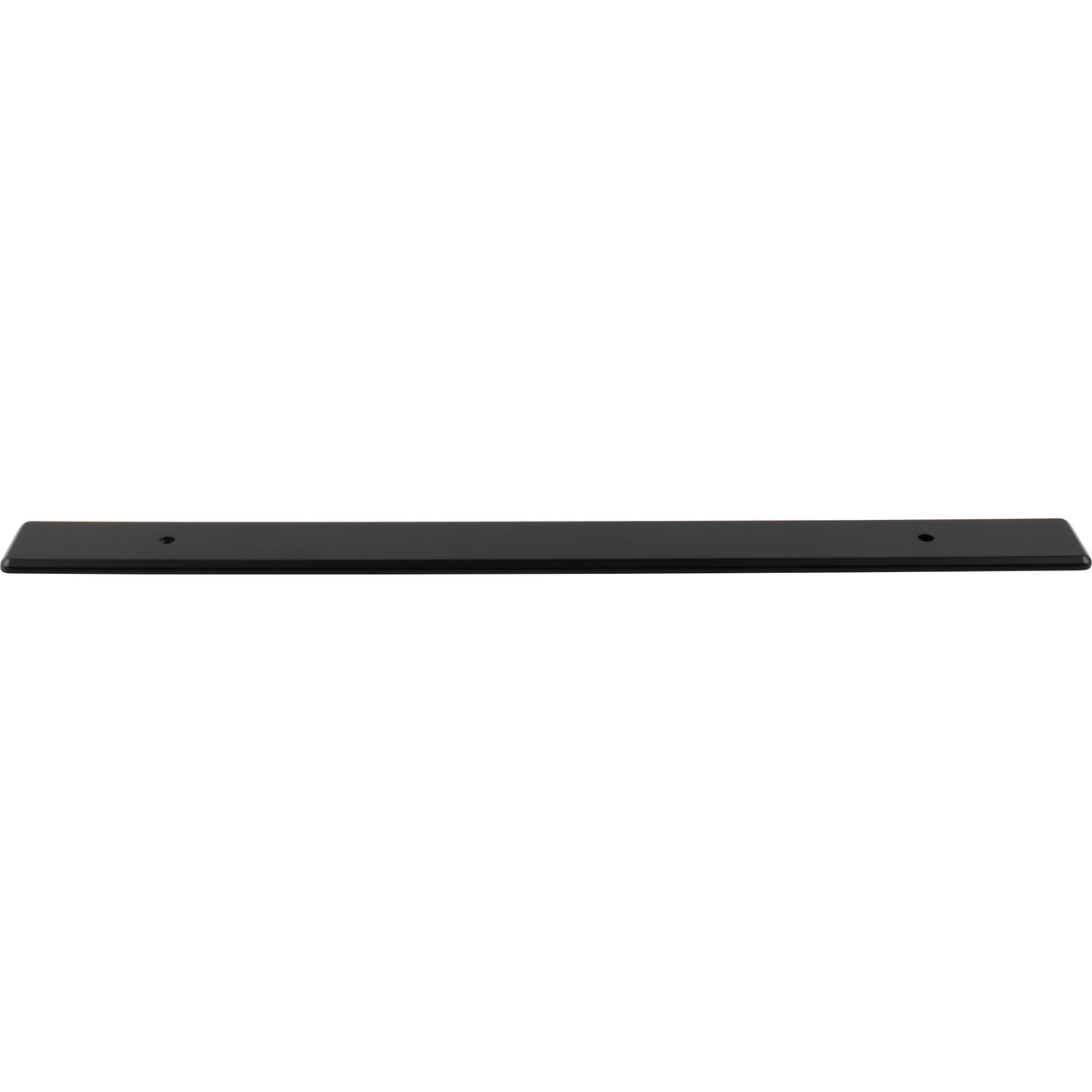 Top Knobs TK3287BLK Radcliffe 12" Center to Center Pull Backplate Flat Black