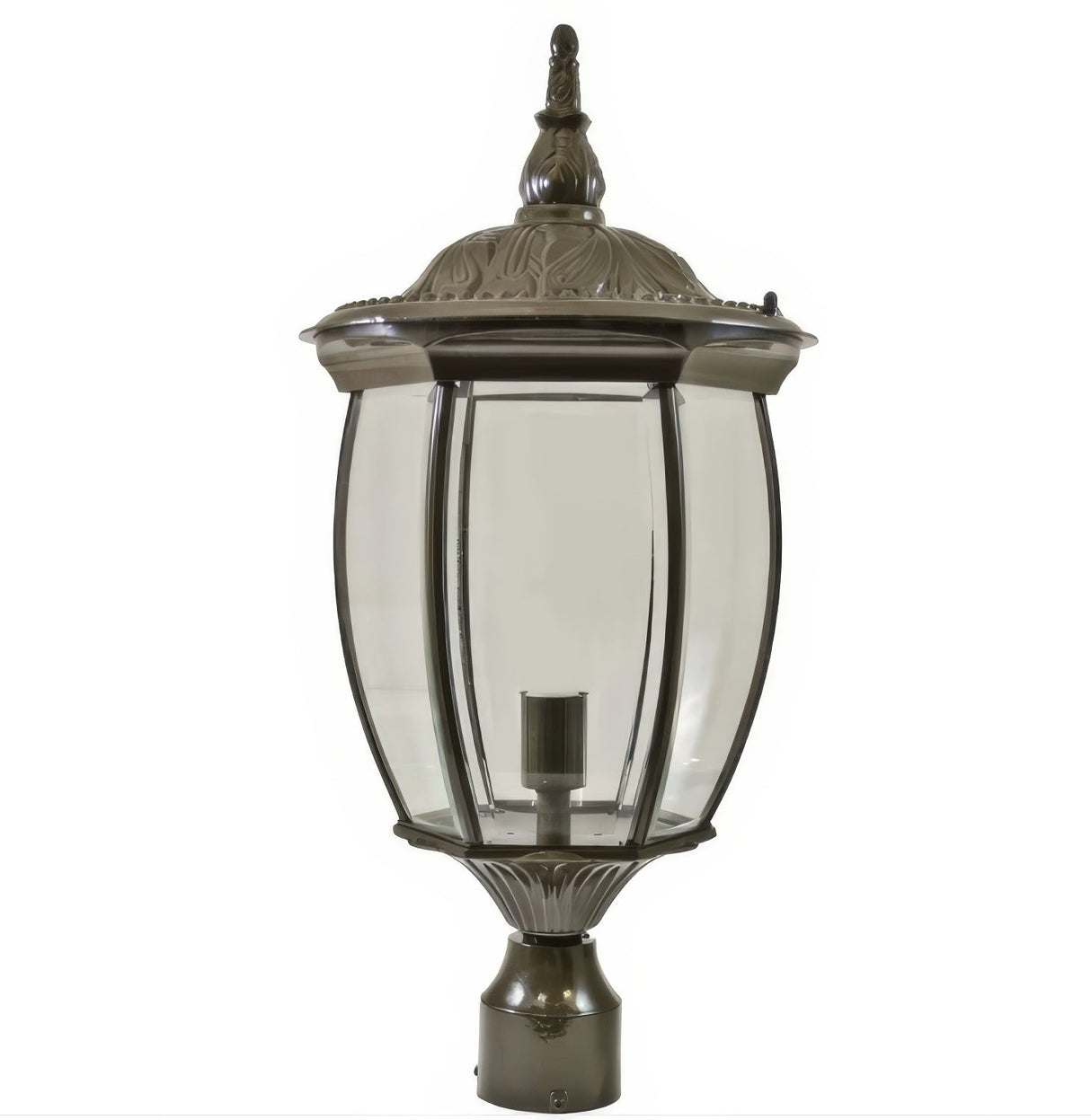 Dabmar Lighting GM1021-L6-60K-BZ bronze post light & pole