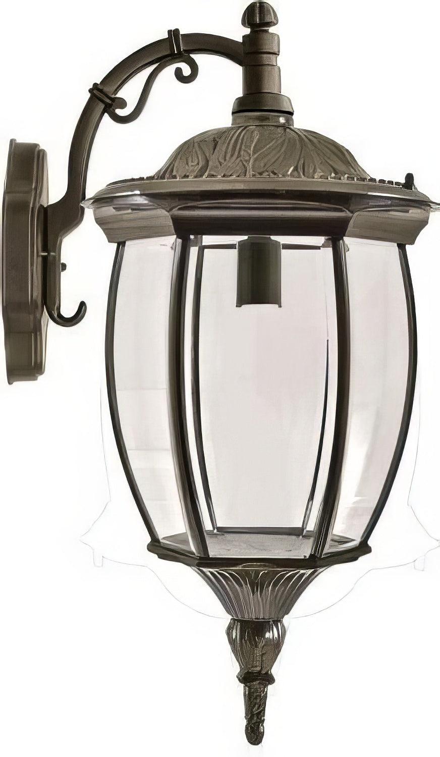 Dabmar Lighting GM106-BZ bronze wall light fixture