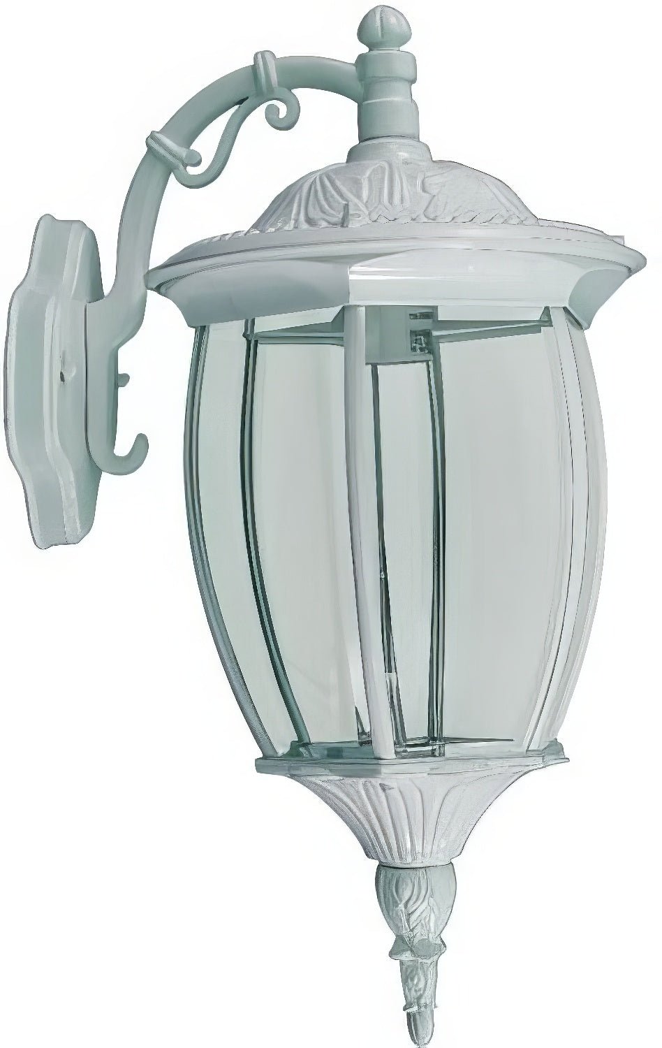 Dabmar Lighting GM106-L6-30K-W white outdoor wall light fixture