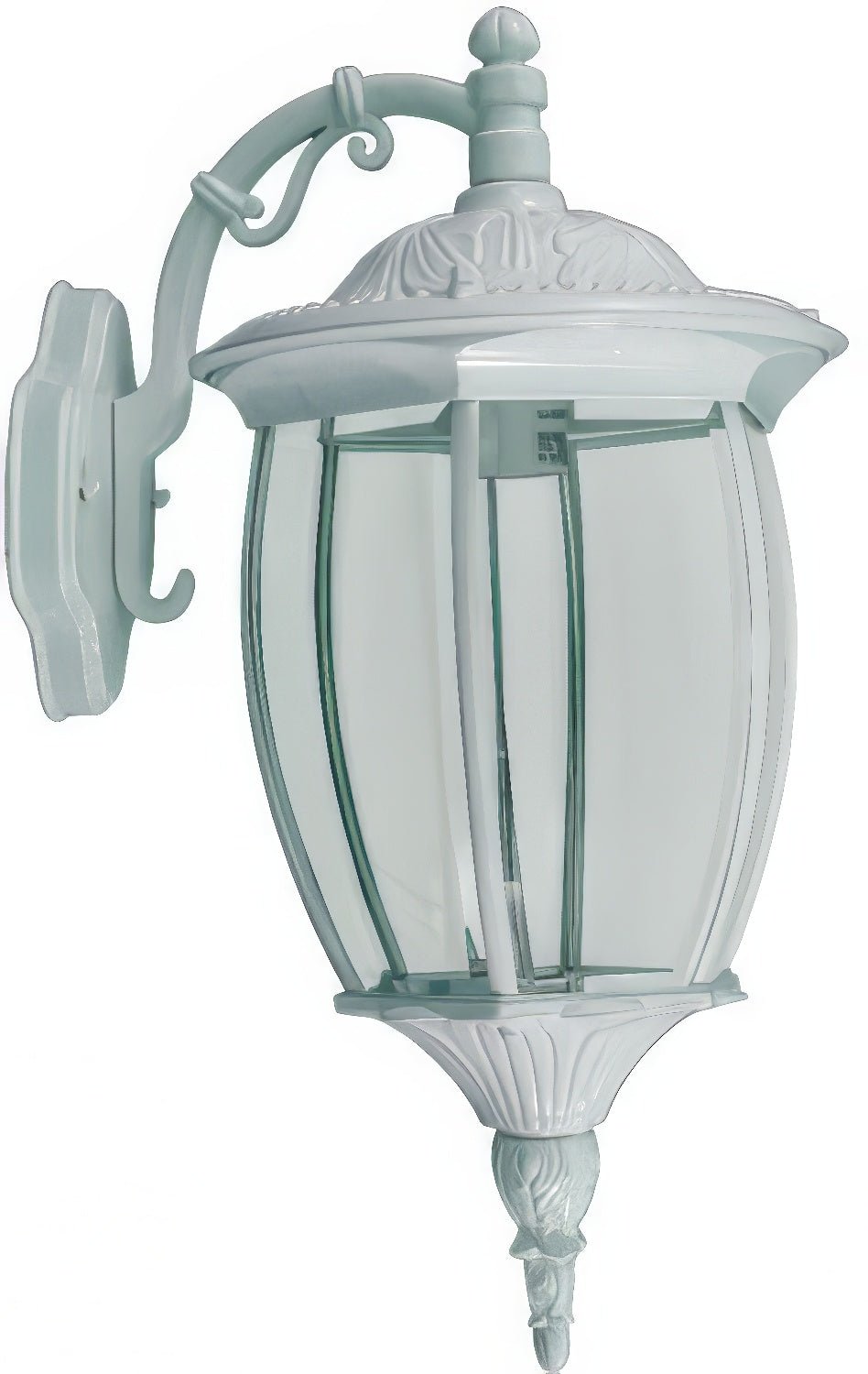 Dabmar Lighting GM106-L9-40K-W white outdoor wall light fixture